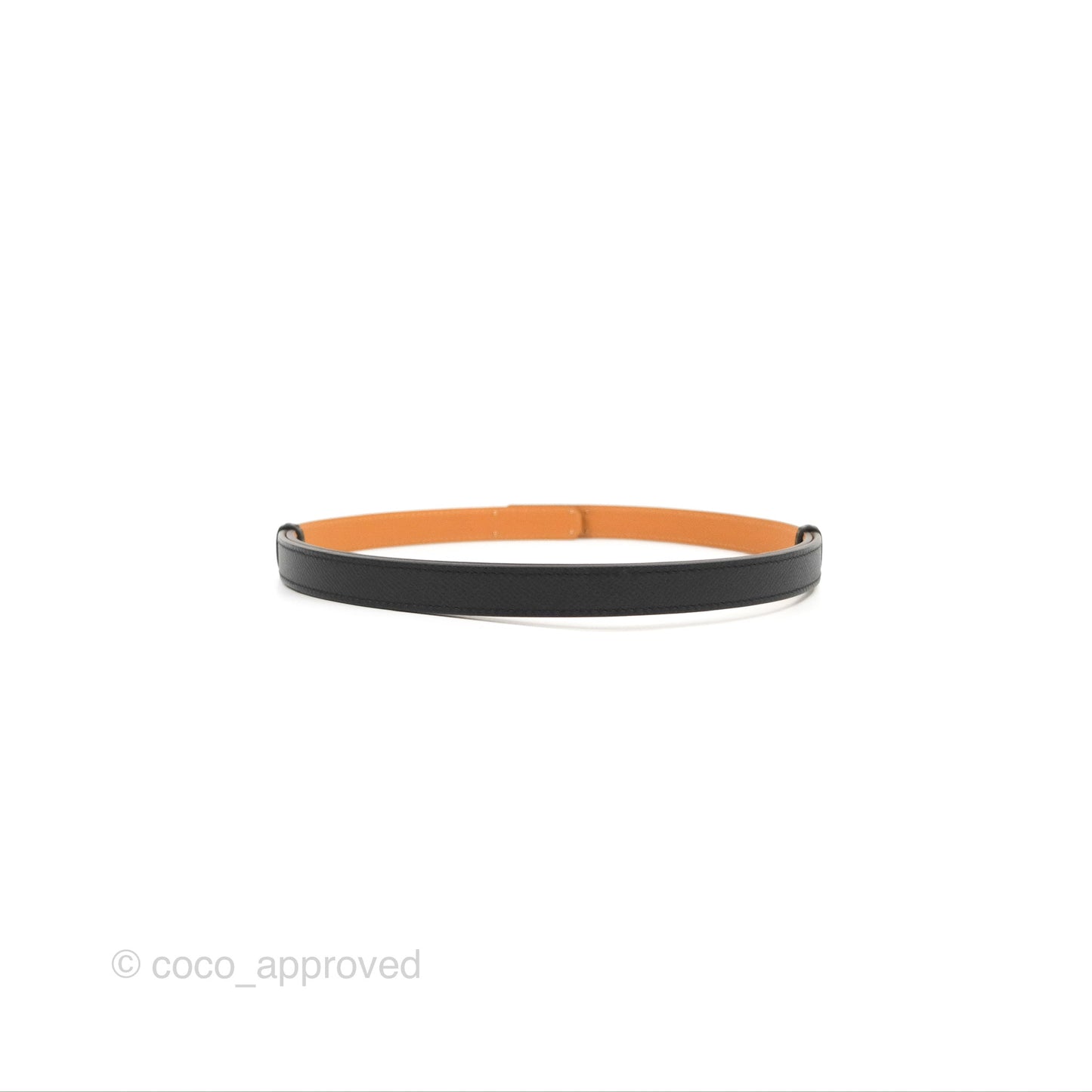 Hermès Epsom Kelly Pocket 18 Belt Black Gold Hardware