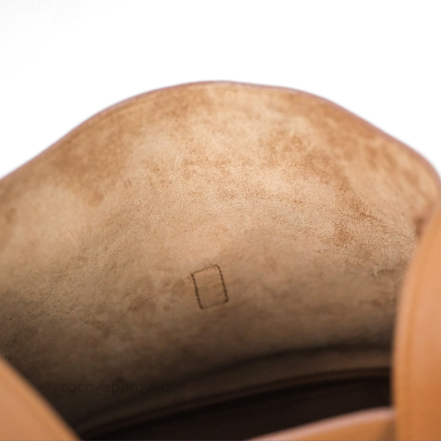 Saint Laurent LE 5 à 7 Supple Small Brown Grained Leather Gold Hardware