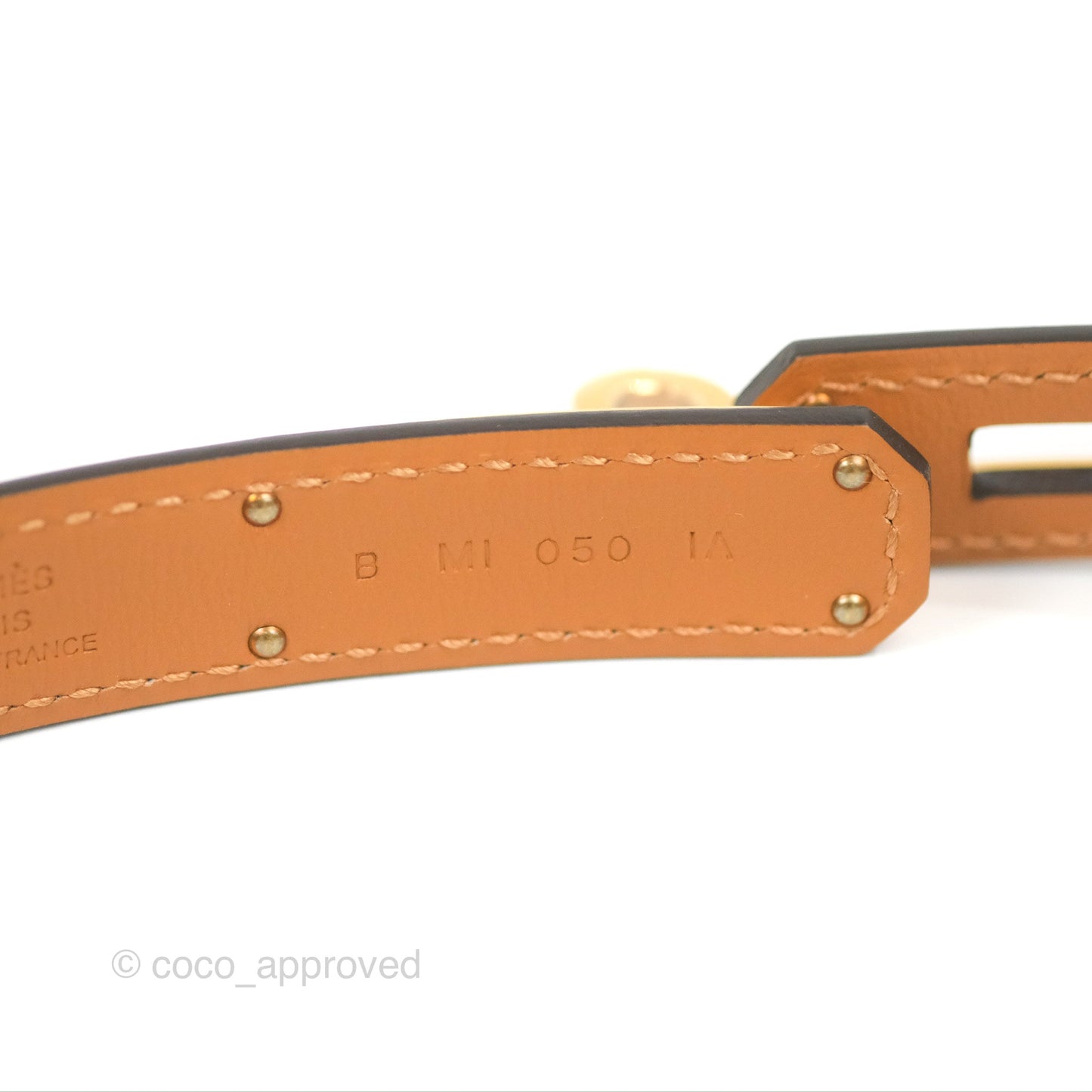 Hermès Epsom Kelly Pocket 18 Belt Black Gold Hardware