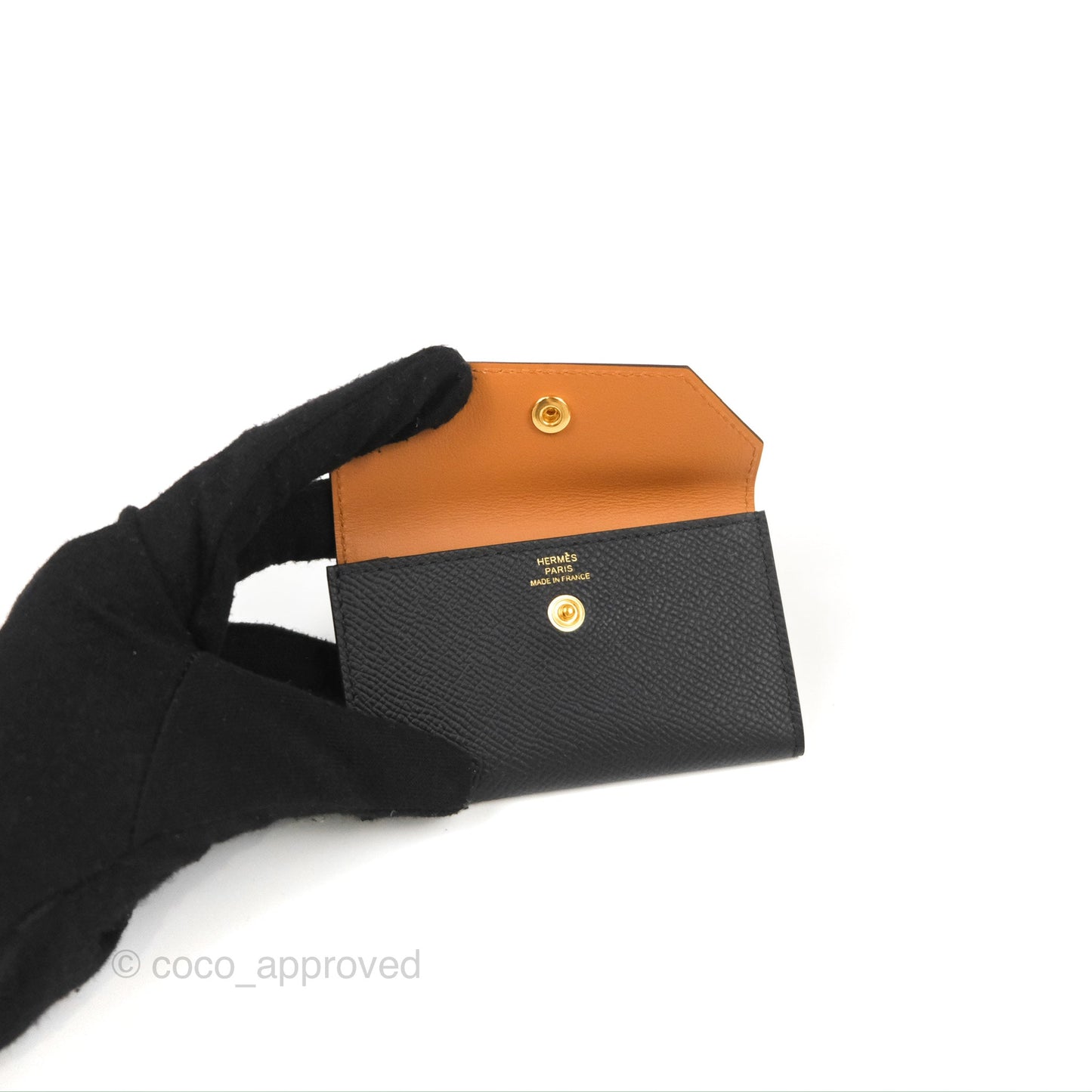 Hermès Epsom Kelly Pocket 18 Belt Black Gold Hardware