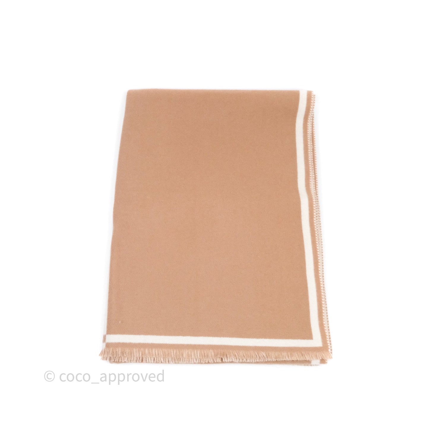 Chanel Cashmere CC Fringe Scarf