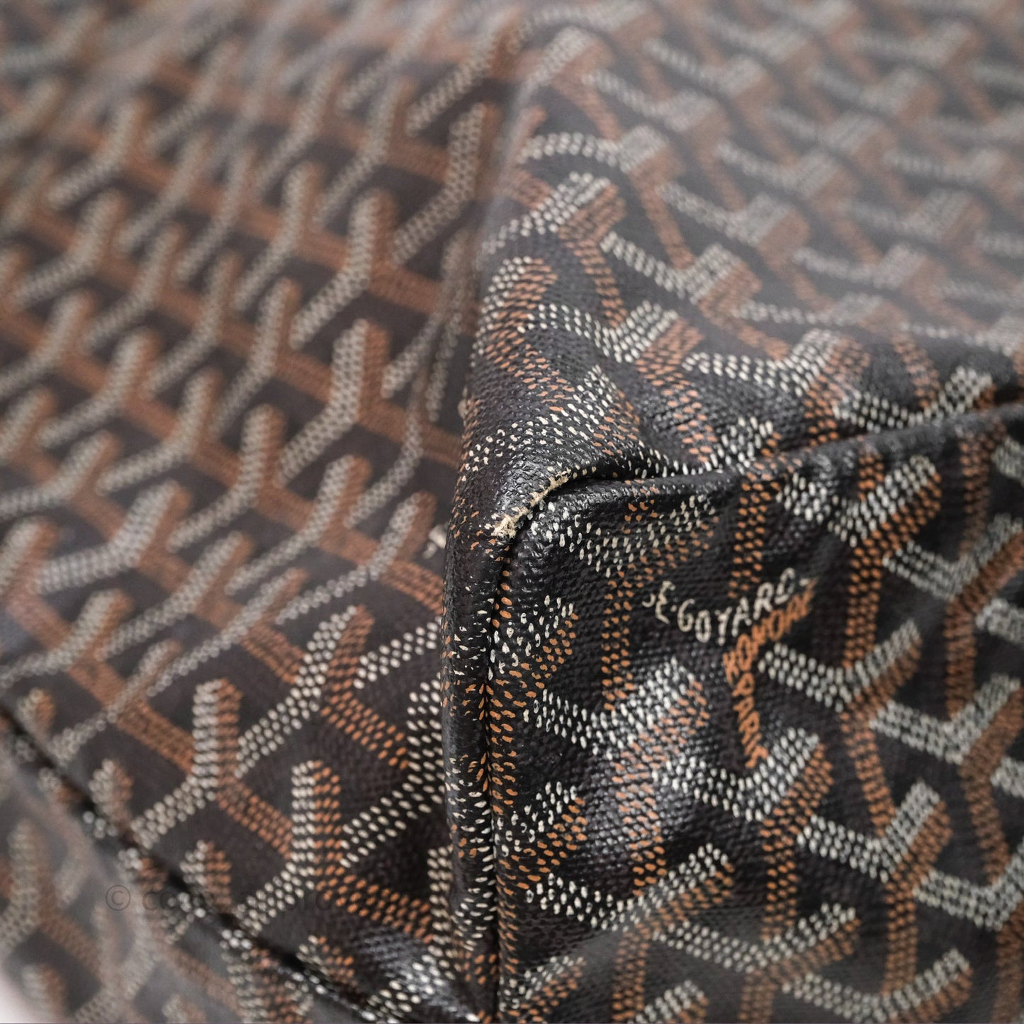 Goyard St Louis Tote PM Black