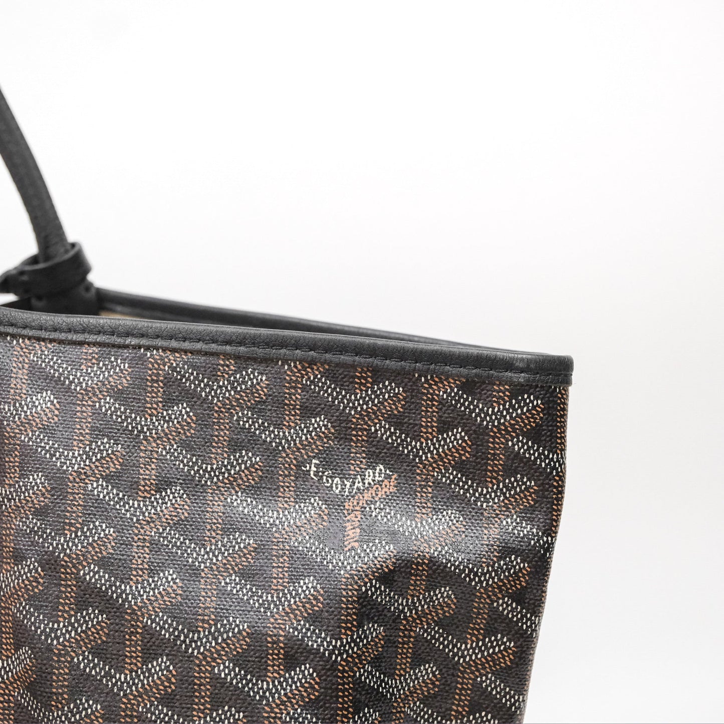 Goyard St Louis Tote PM Black