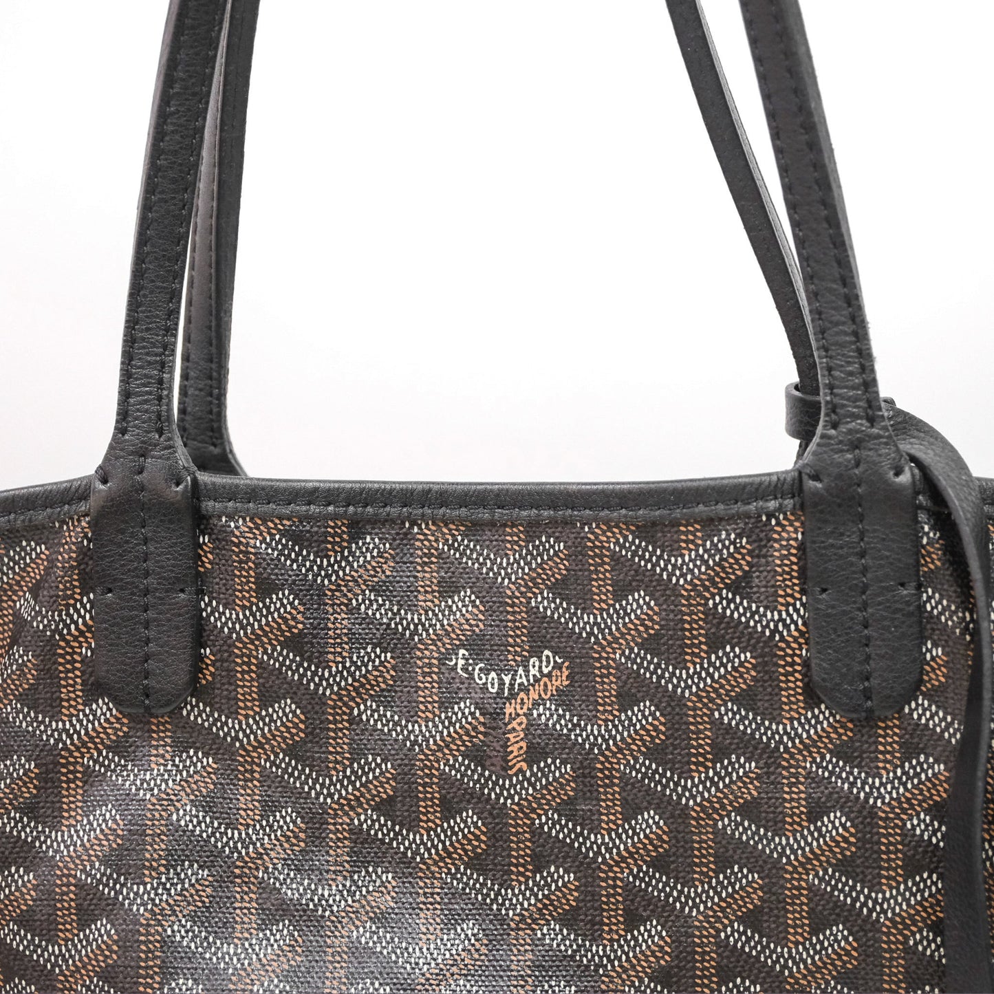 Goyard St Louis Tote PM Black