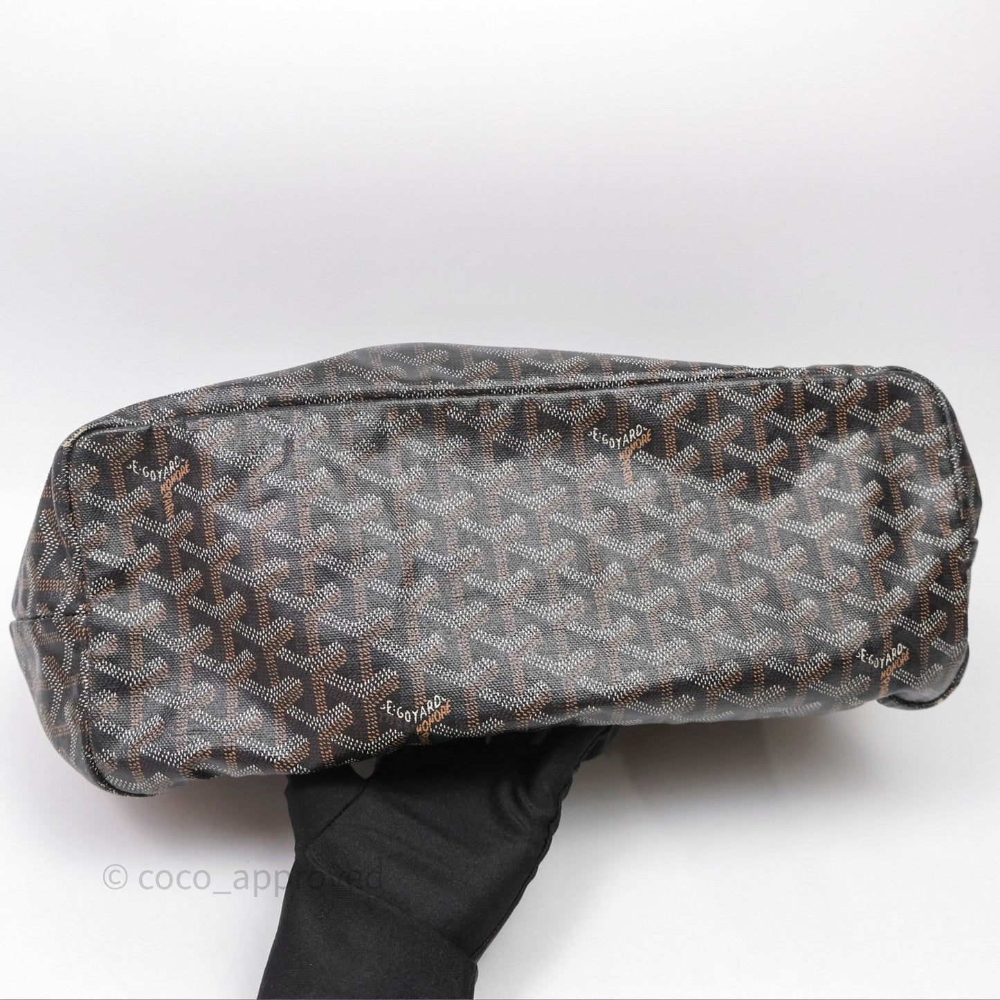 Goyard St Louis Tote PM Black
