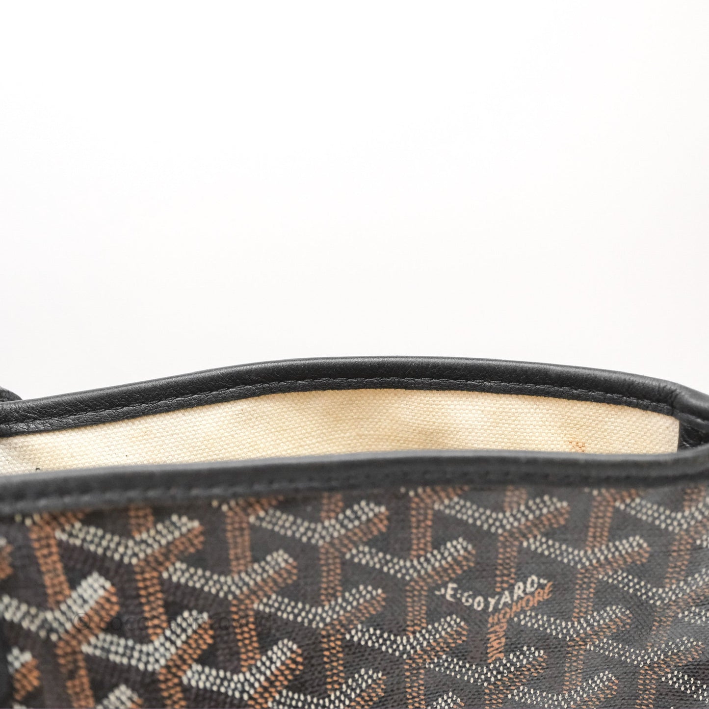 Goyard St Louis Tote PM Black