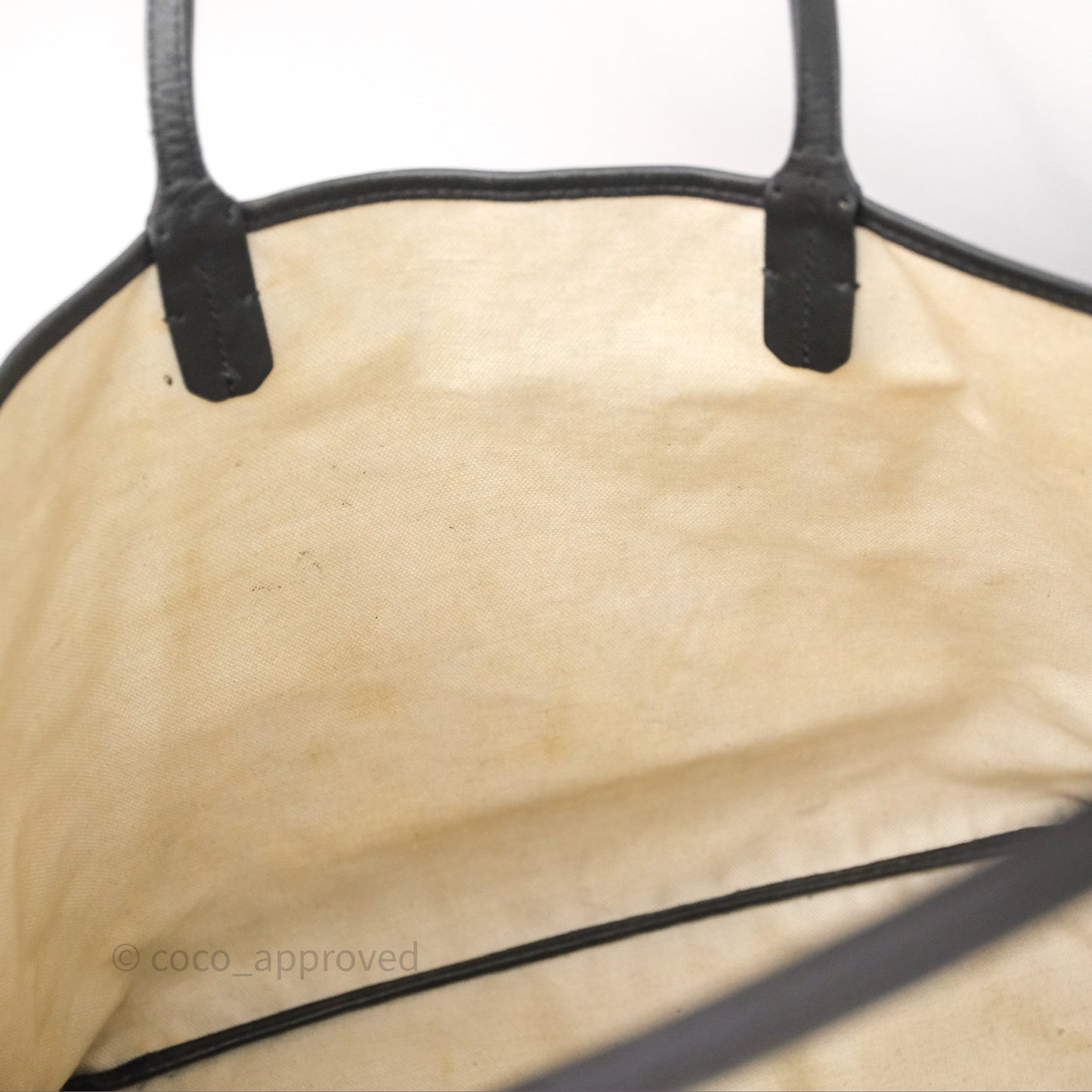 Goyard St Louis Tote PM Black