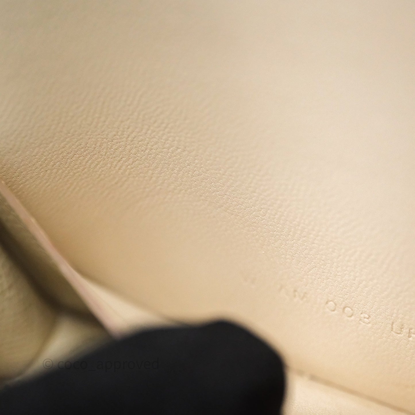Hermès Constance Slim Wallet Craie 10 Gold Hardware