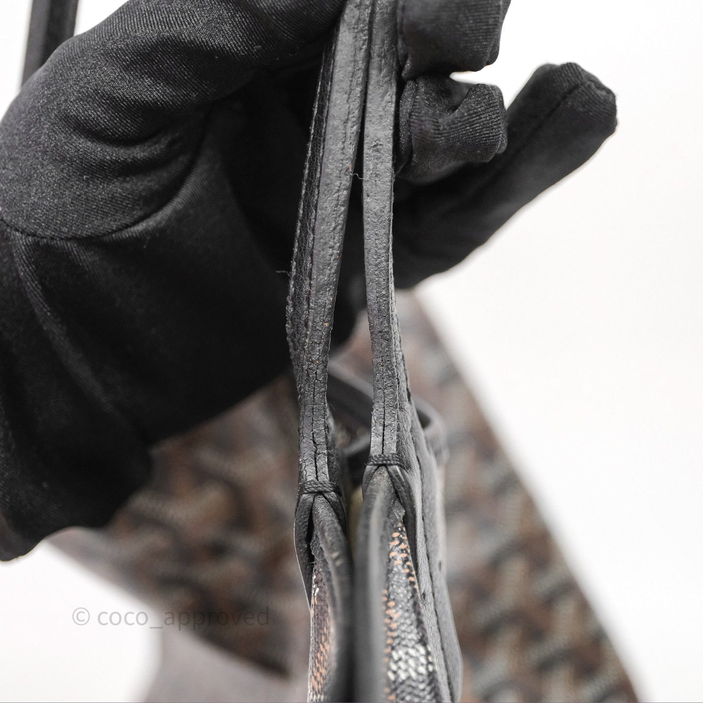 Goyard St Louis Tote PM Black