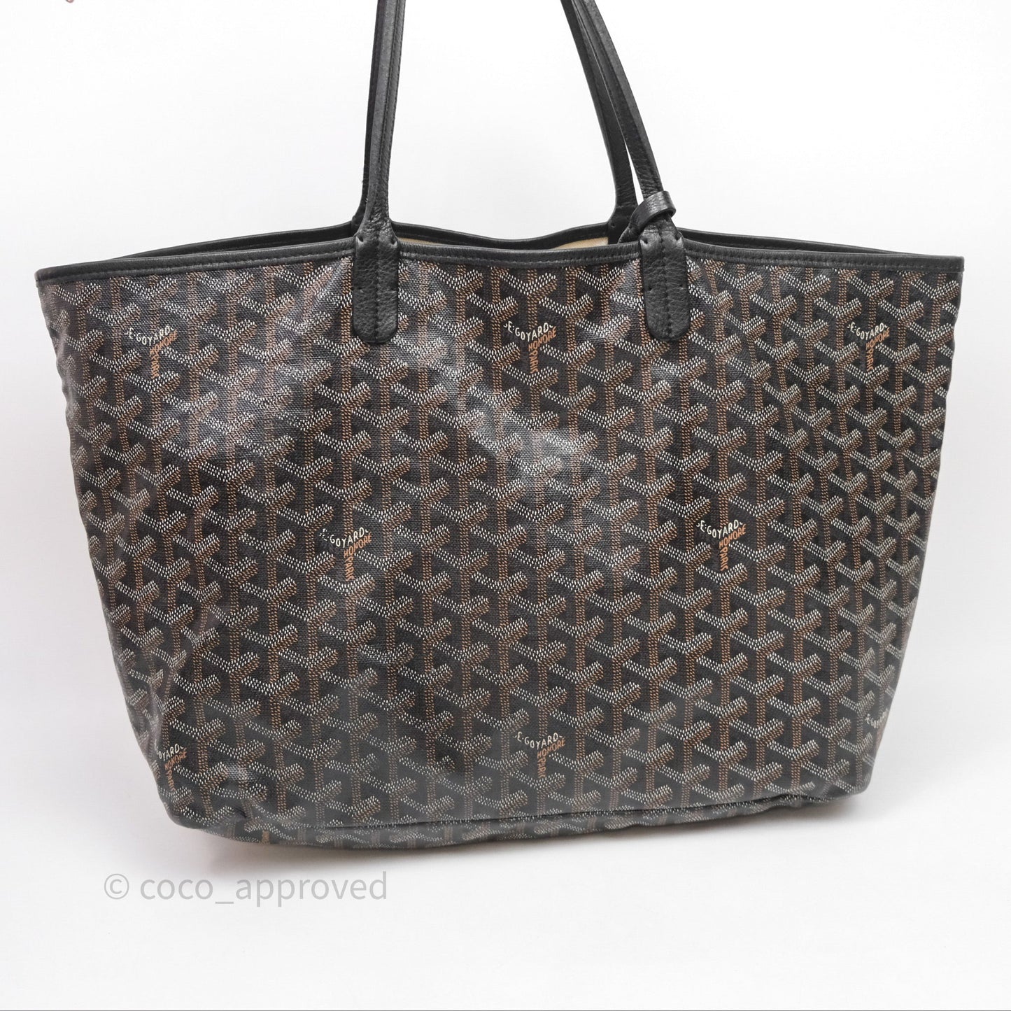 Goyard St Louis Tote PM Black