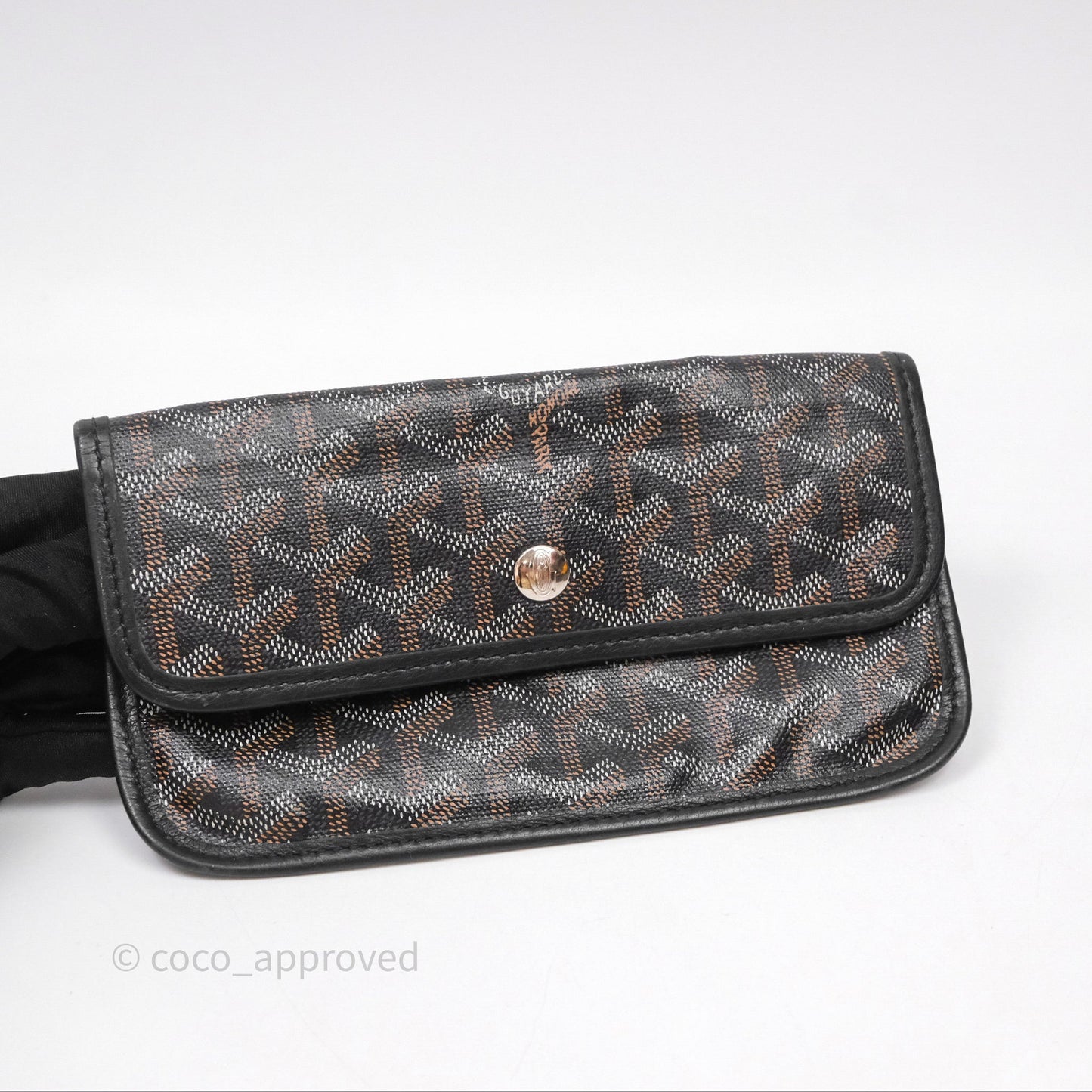 Goyard St Louis Tote PM Black