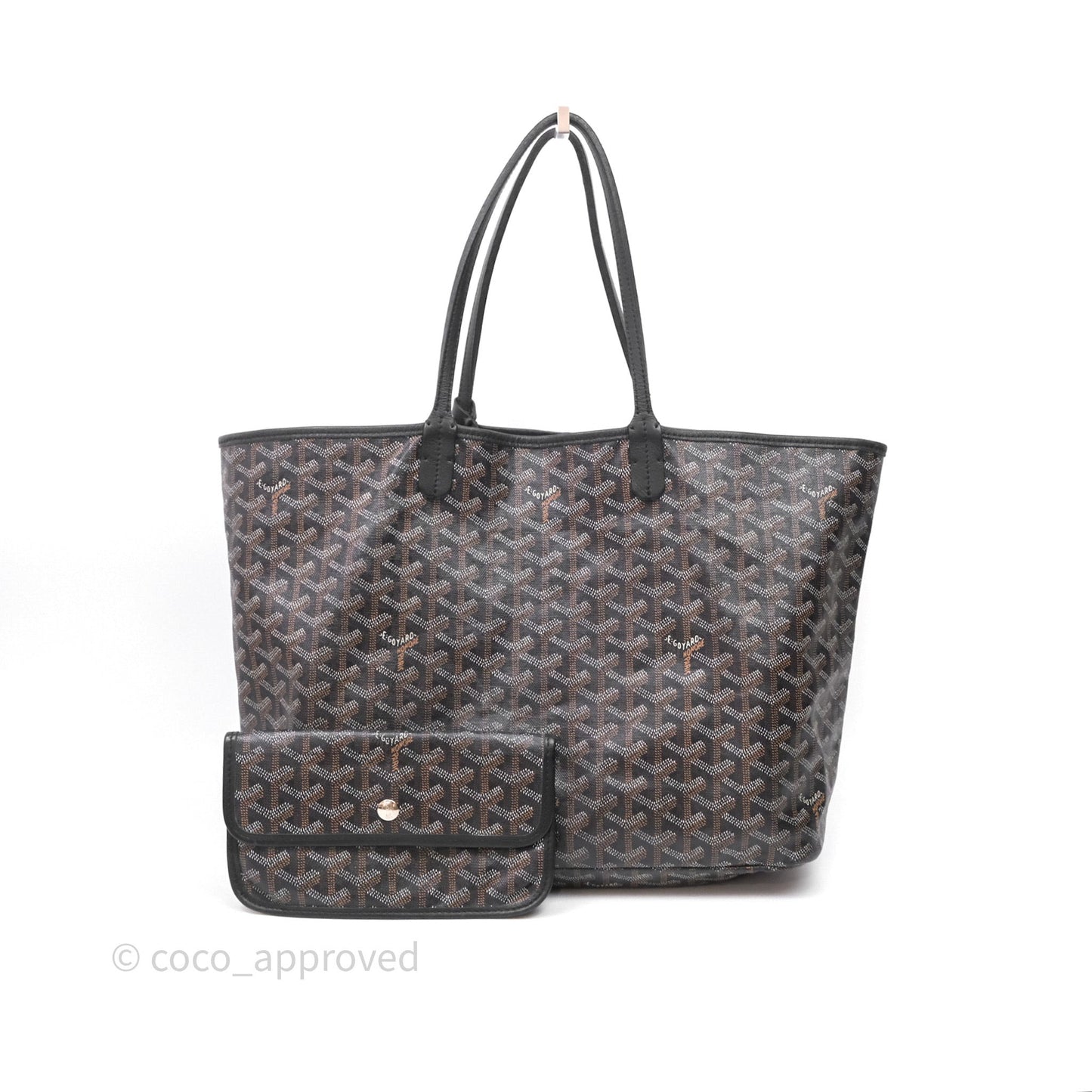 Goyard St Louis Tote PM Black