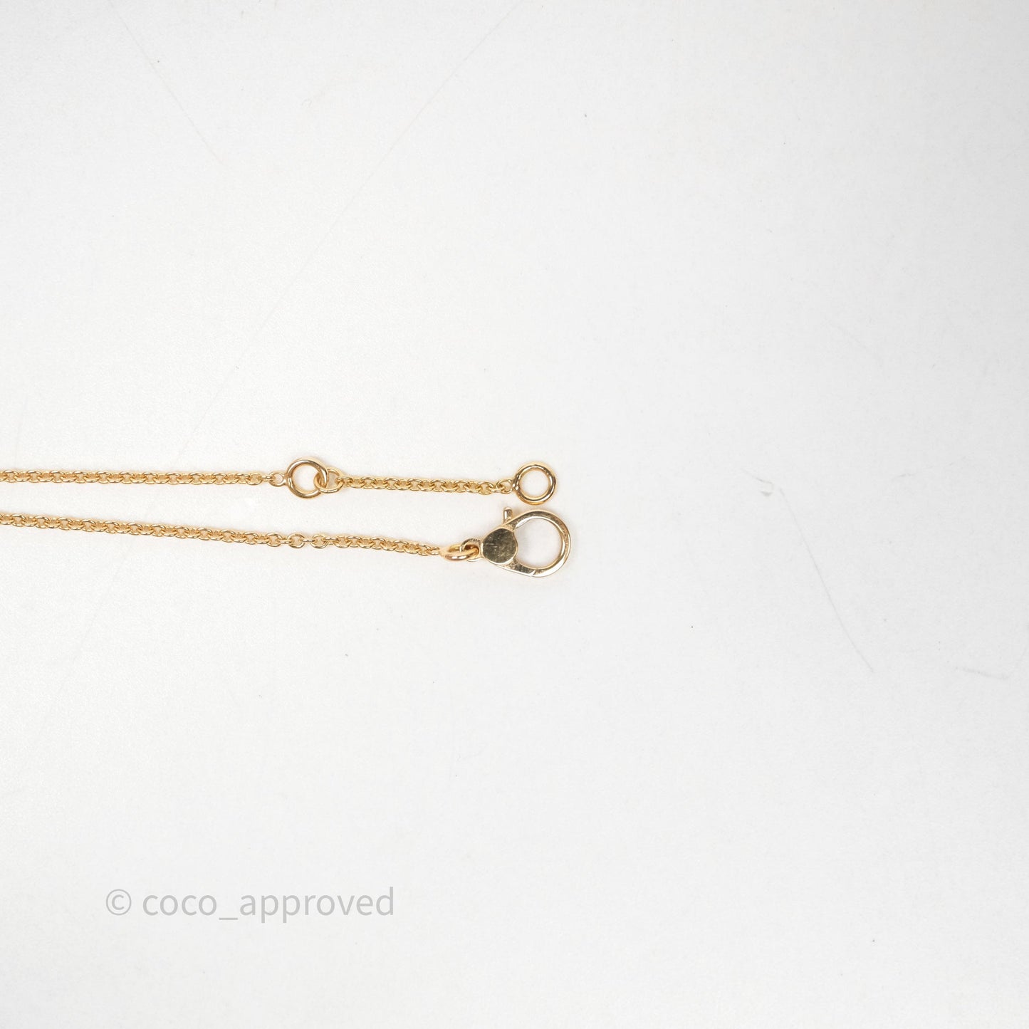 Hermès Finesse Necklace Rose Gold