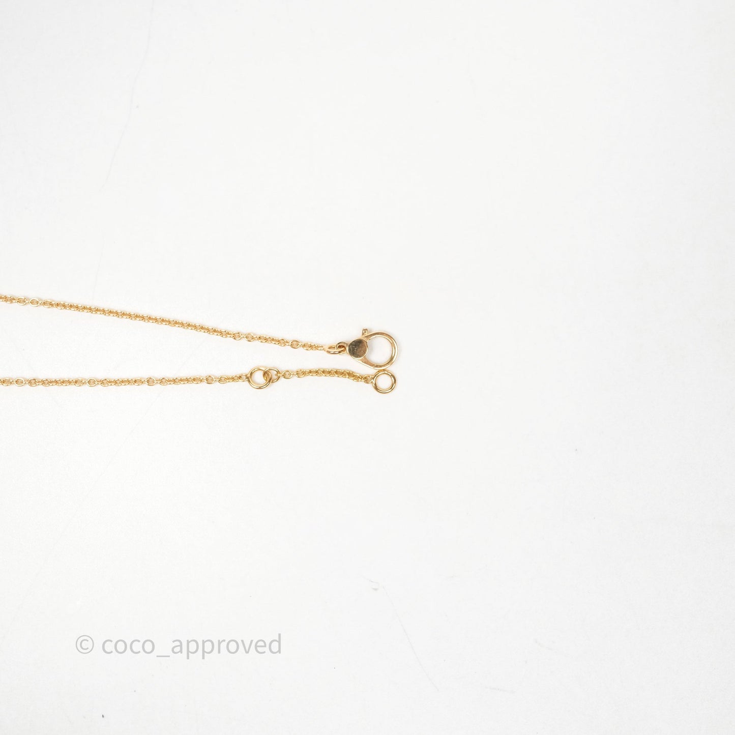 Hermès Finesse Necklace Rose Gold