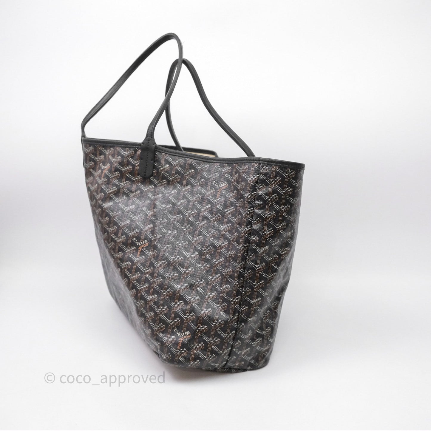 Goyard St Louis Tote PM Black