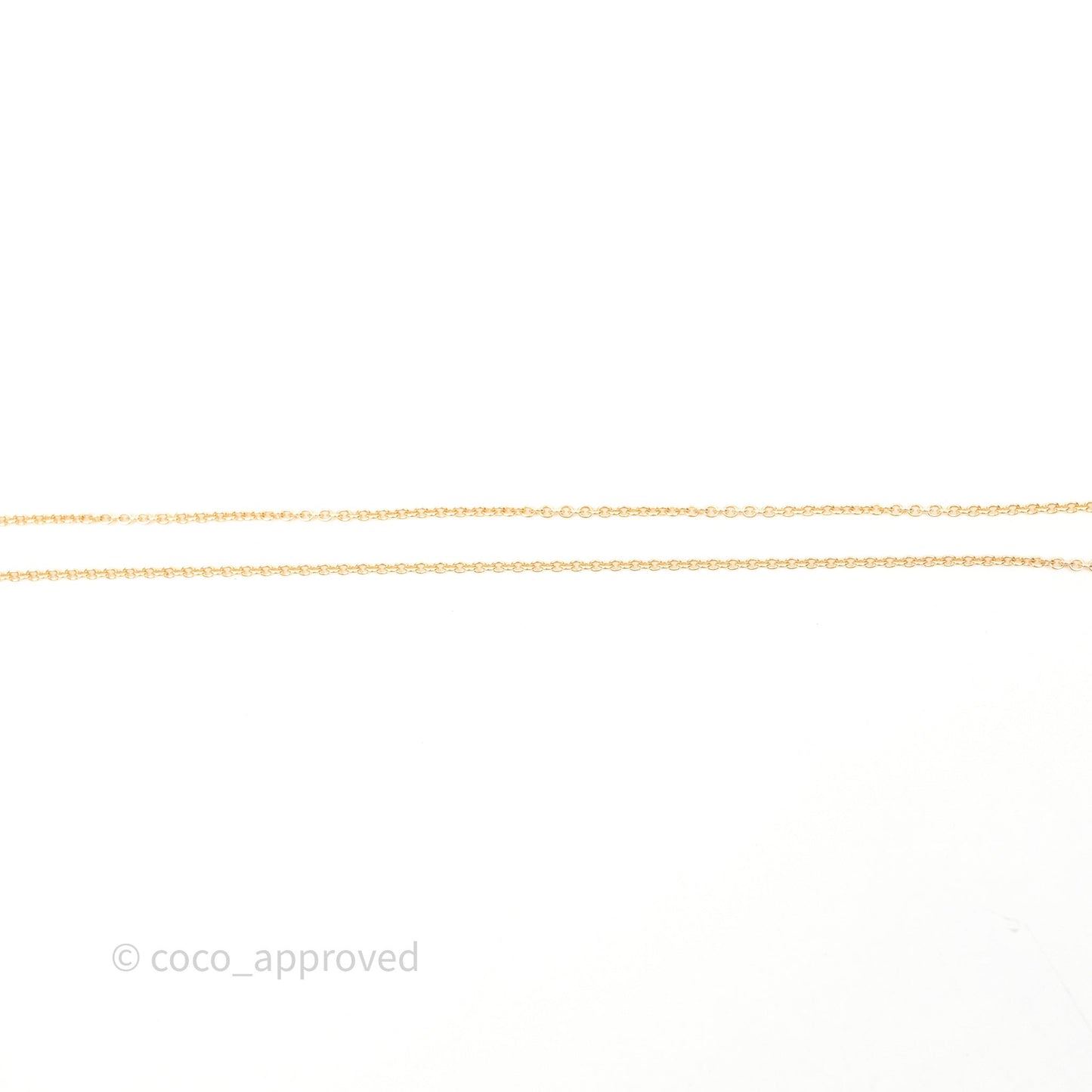 Hermès Finesse Necklace Rose Gold