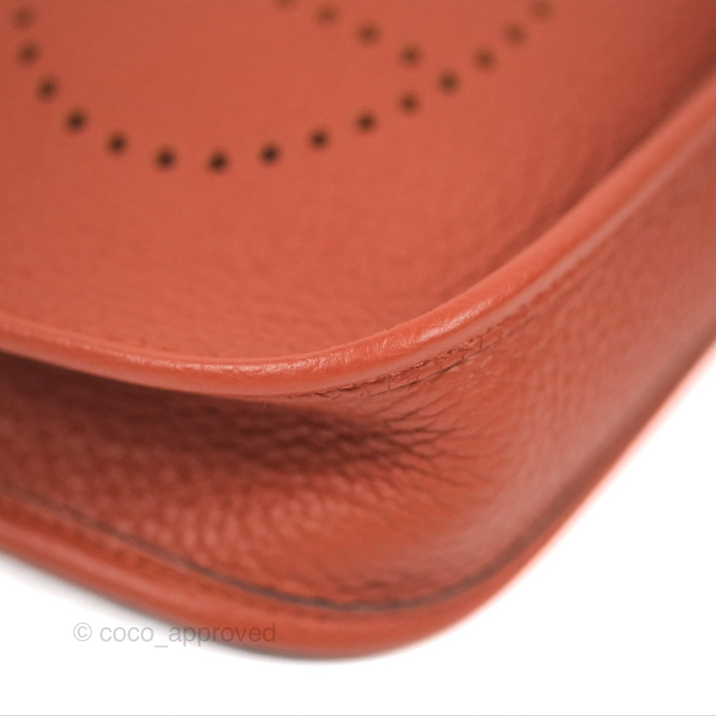 Hermès Mini Evelyne 16 Cuivre Clemence Gold Hardware