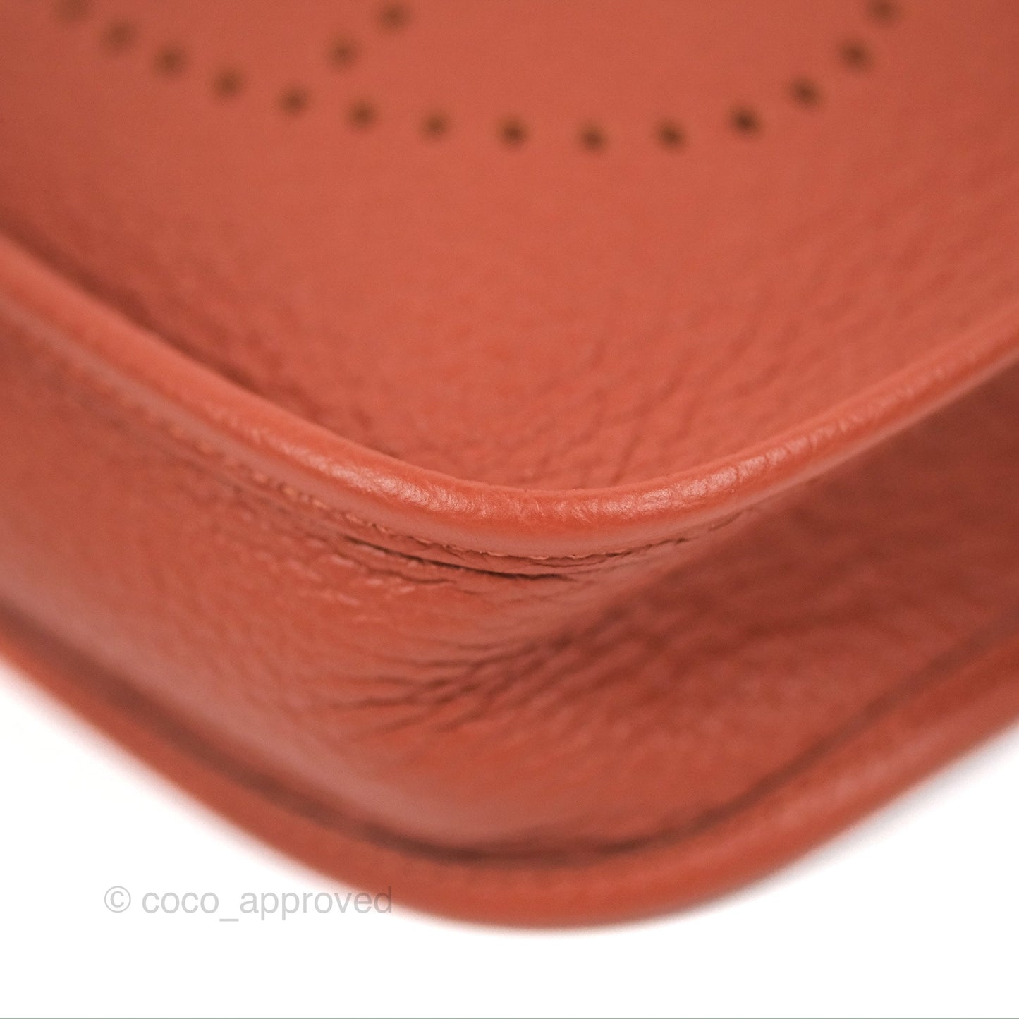 Hermès Mini Evelyne 16 Cuivre Clemence Gold Hardware