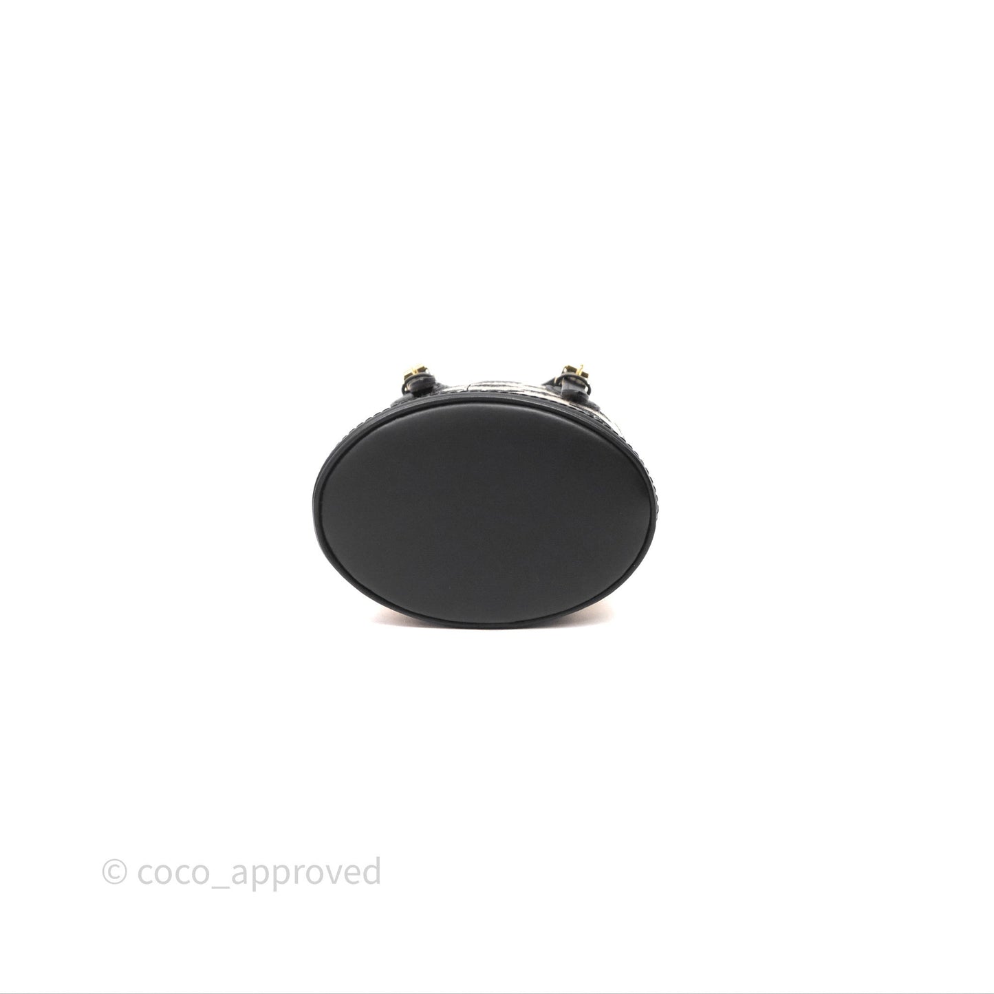 Louis Vuitton Nano By The Pool Bucket Bag Monogram Black