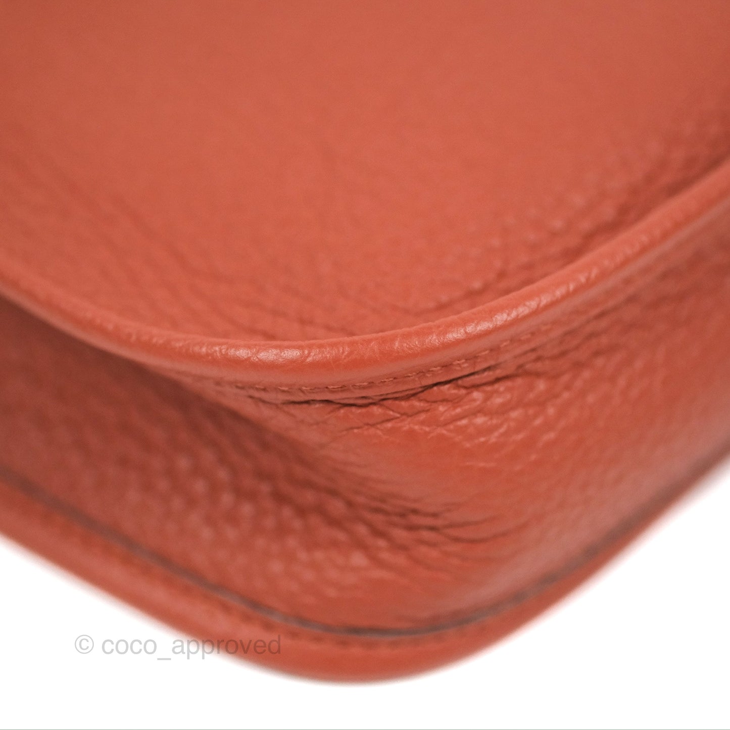 Hermès Mini Evelyne 16 Cuivre Clemence Gold Hardware