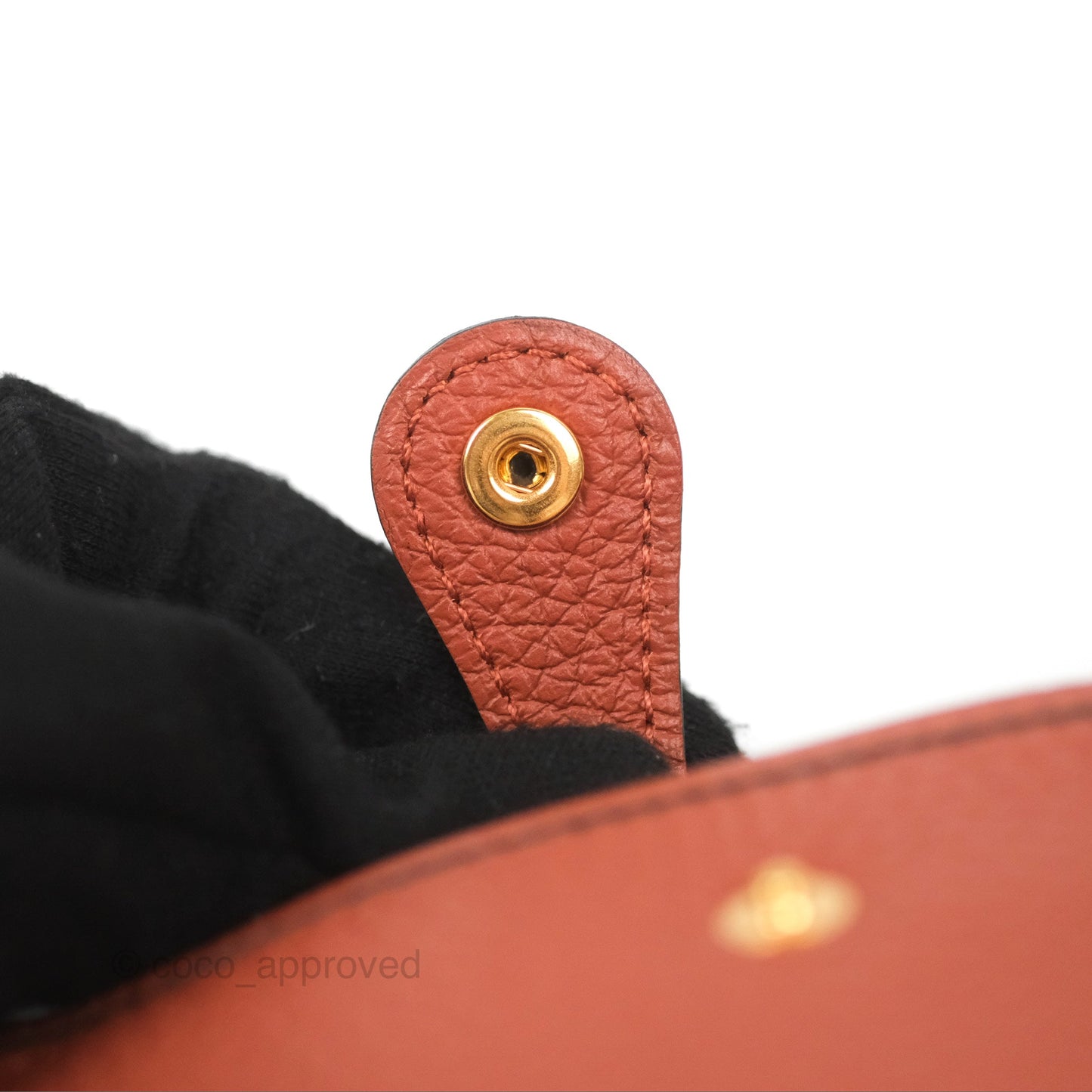 Hermès Mini Evelyne 16 Cuivre Clemence Gold Hardware