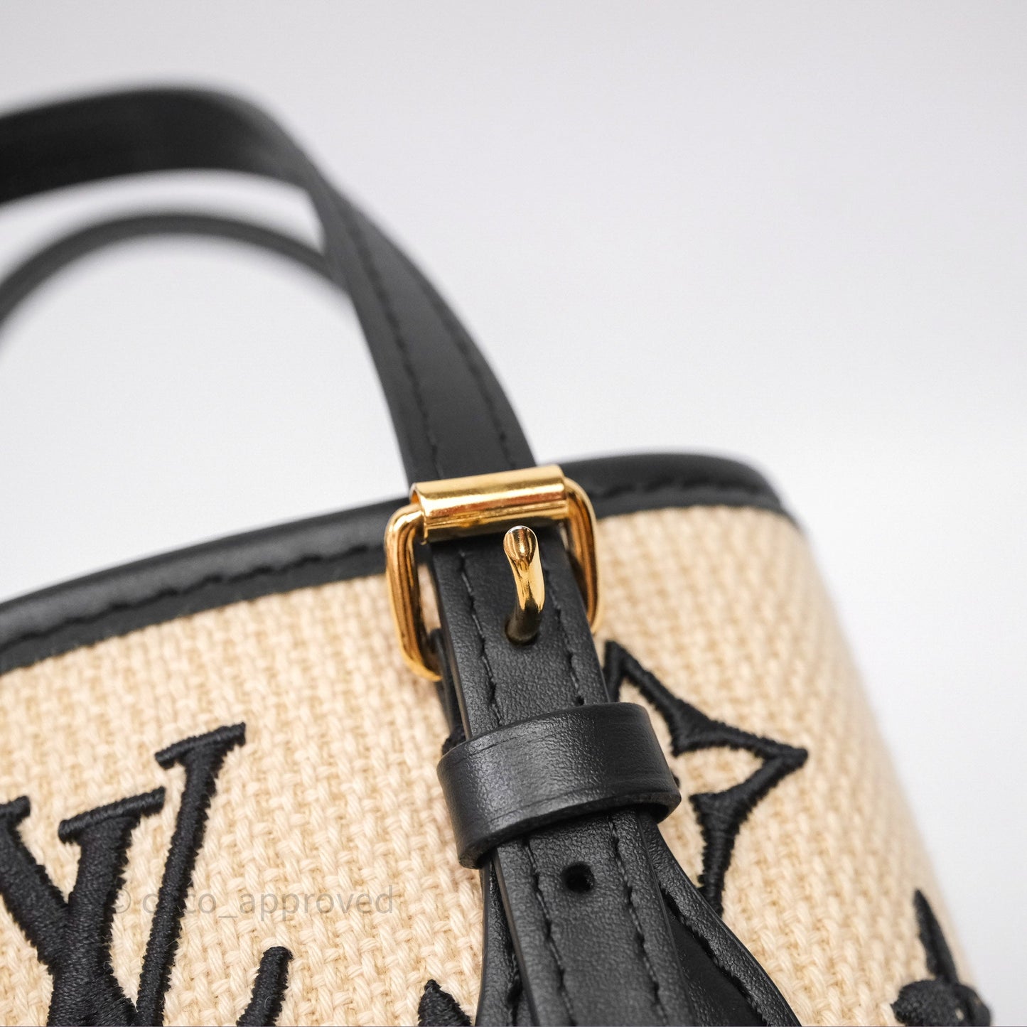 Louis Vuitton Nano By The Pool Bucket Bag Monogram Black