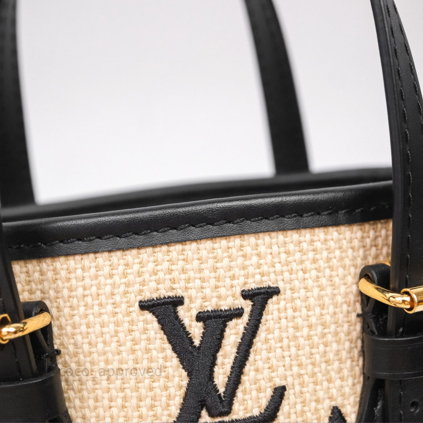 Louis Vuitton Nano By The Pool Bucket Bag Monogram Black