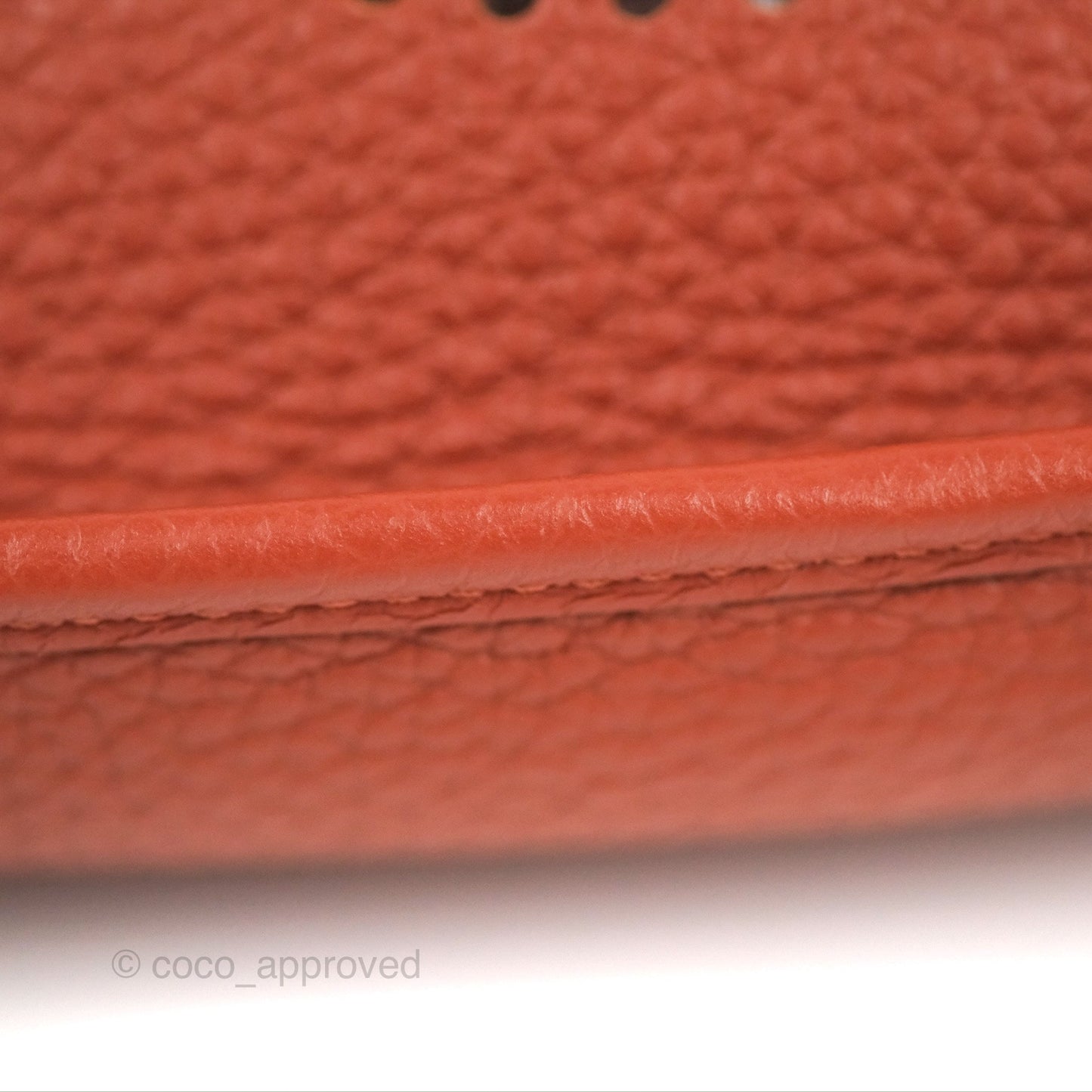 Hermès Mini Evelyne 16 Cuivre Clemence Gold Hardware