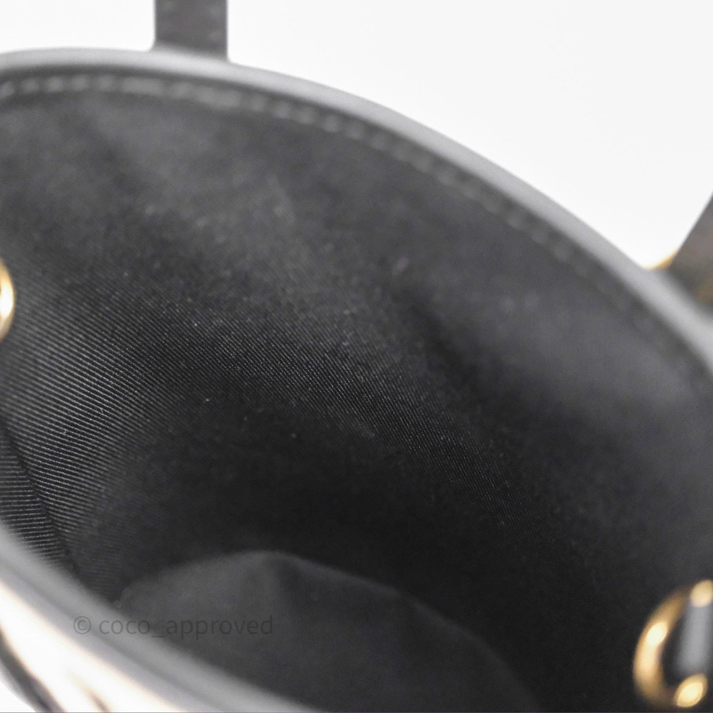 Louis Vuitton Nano By The Pool Bucket Bag Monogram Black