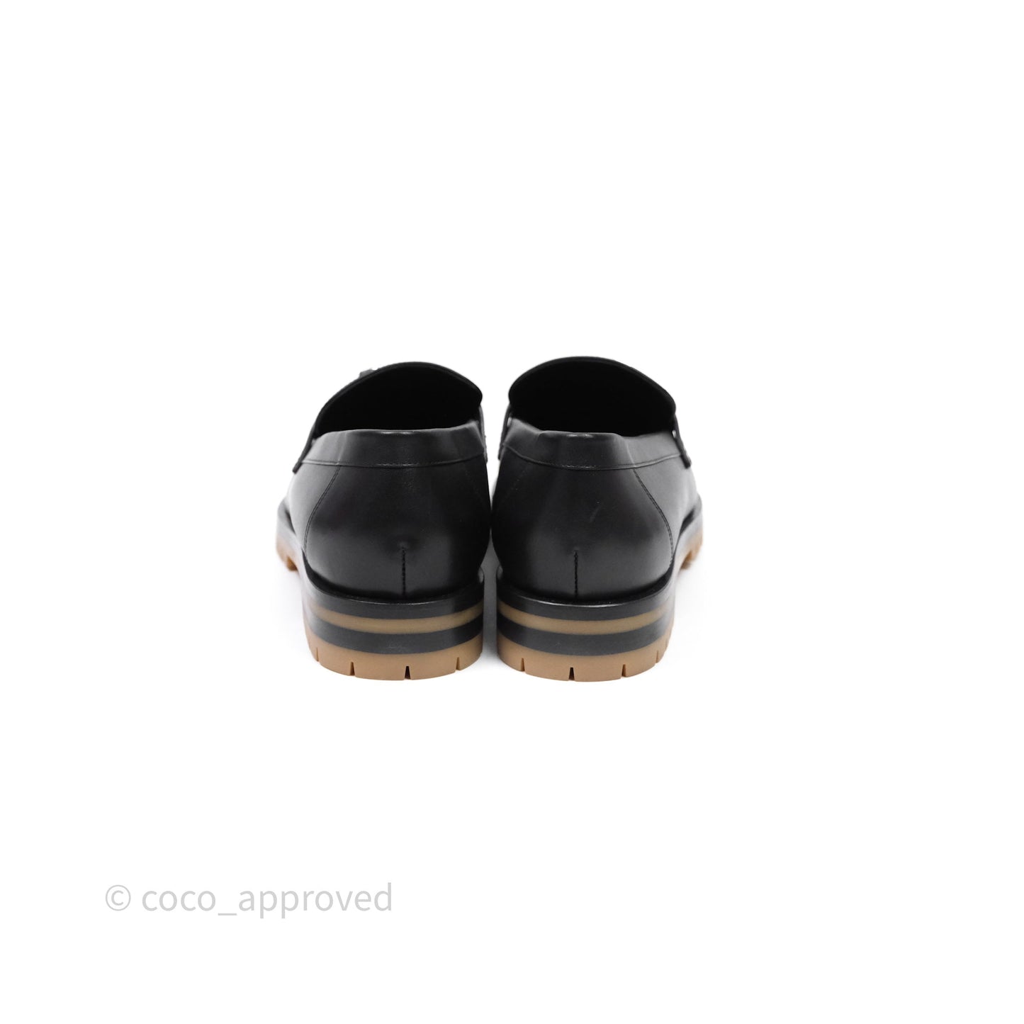 Hermès Faubourg Loafer Palladium H Buckle Size 40