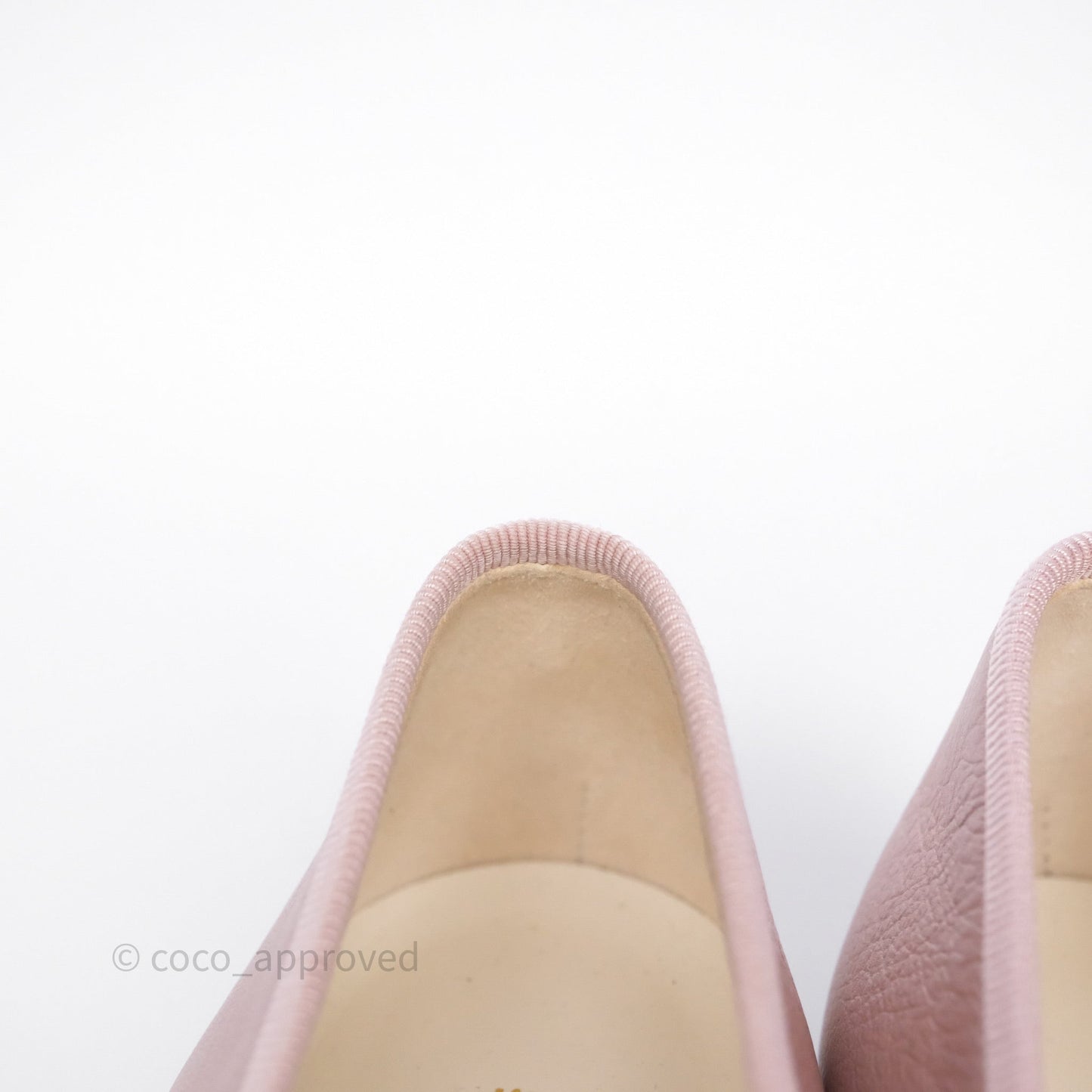 Chanel Ballerina Flats Lilac Pink/ Black Size 36
