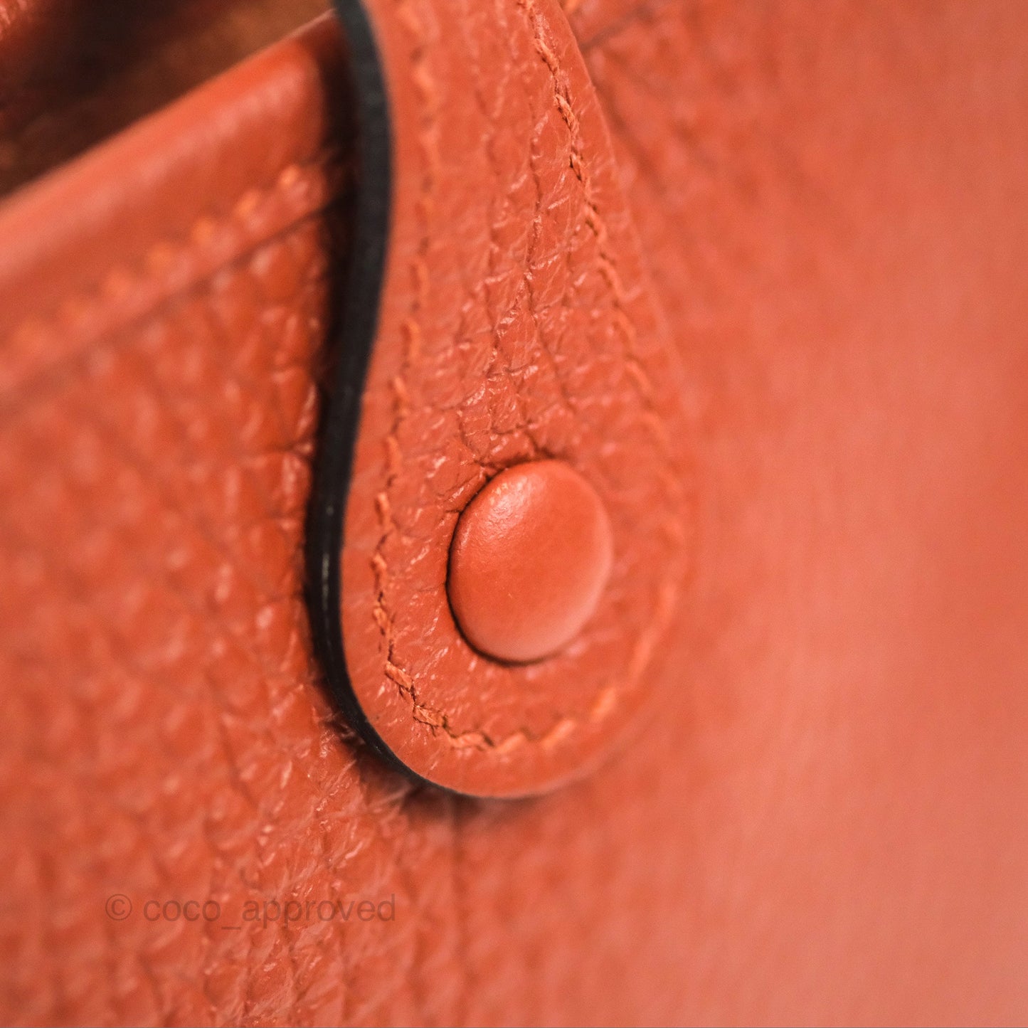Hermès Mini Evelyne 16 Cuivre Clemence Gold Hardware