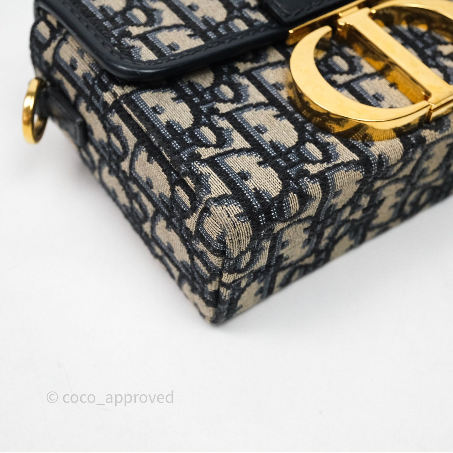 Christian Dior 30 Montaigne Oblique Jacquard Box Bag