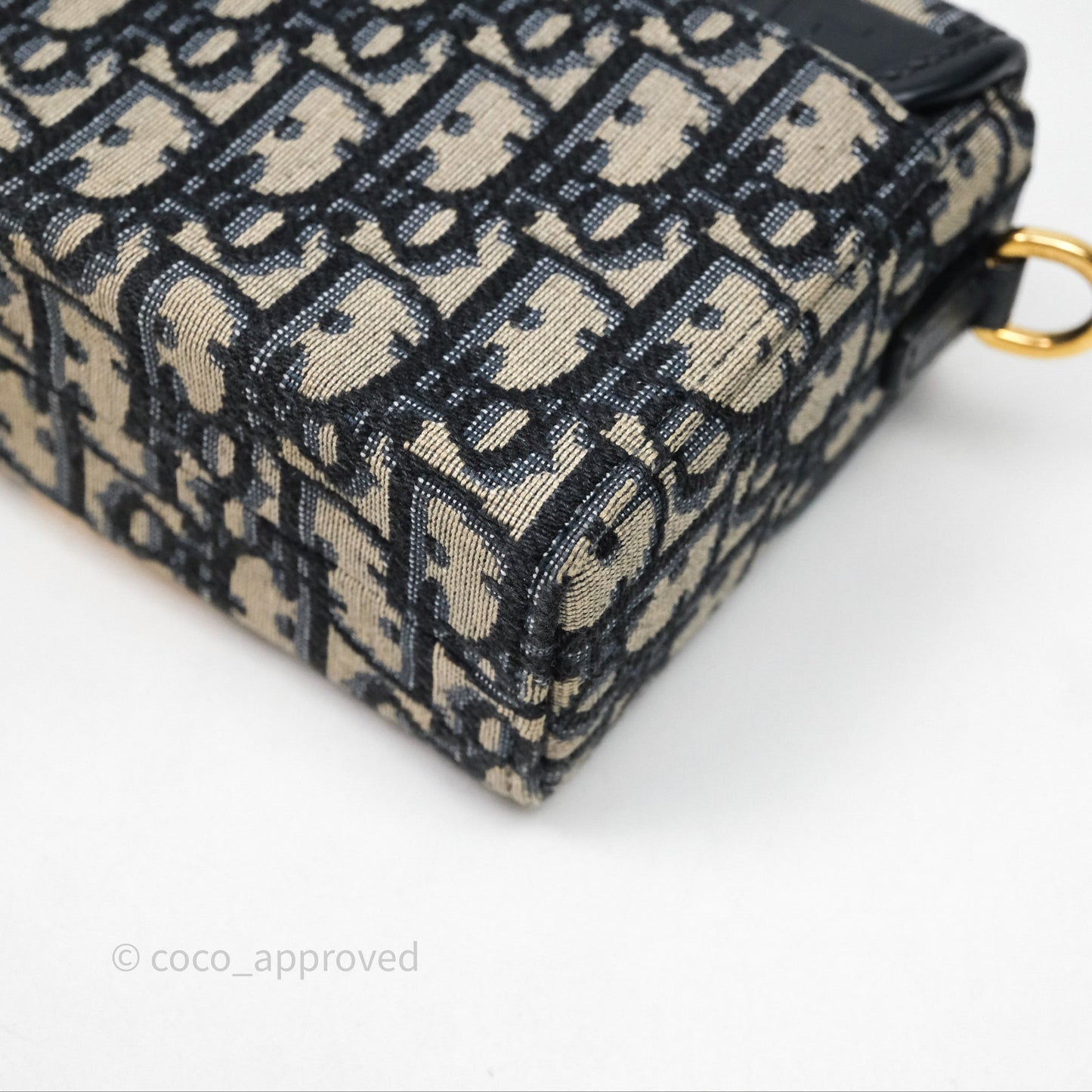 Christian Dior 30 Montaigne Oblique Jacquard Box Bag