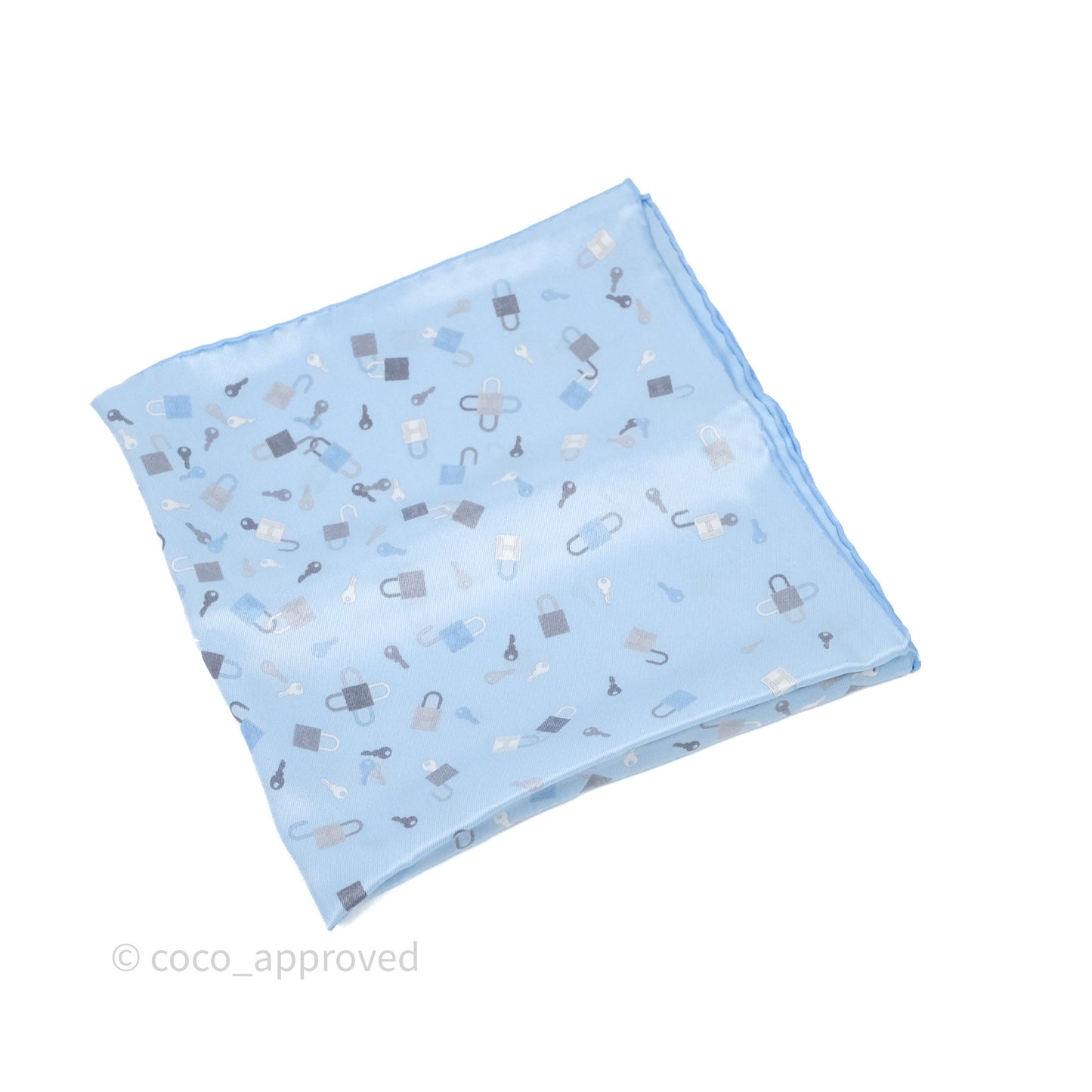 Hermes N'Oublie Pas Tes Cles Silk Scarf 45