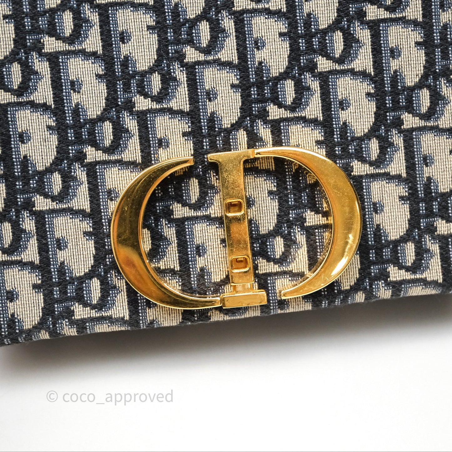 Christian Dior 30 Montaigne Oblique Jacquard Box Bag