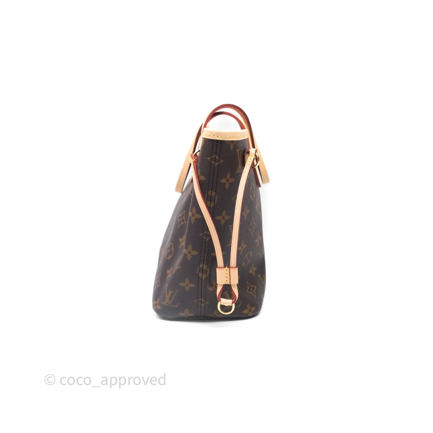 Louis Vuitton Neverfull PM Tote Bag Monogram Canvas Fuchsia