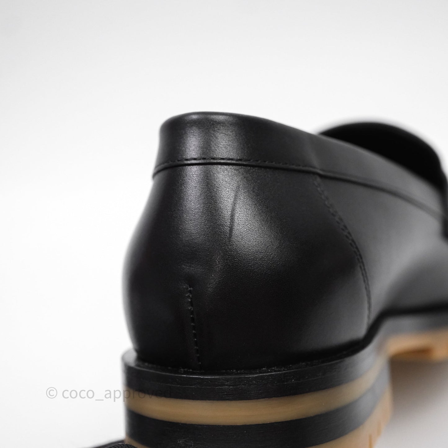 Hermès Faubourg Loafer Palladium H Buckle Size 40