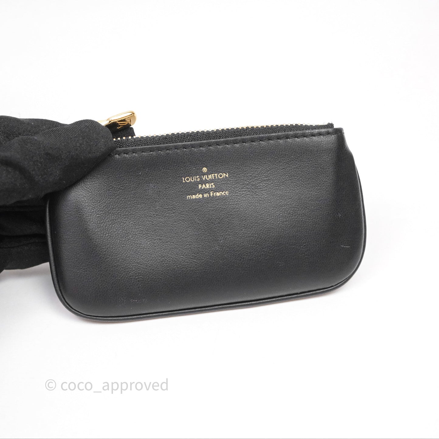 Louis Vuitton Nano By The Pool Bucket Bag Monogram Black