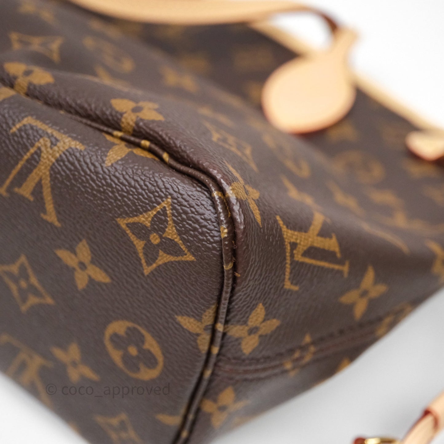Louis Vuitton Neverfull PM Tote Bag Monogram Canvas Fuchsia