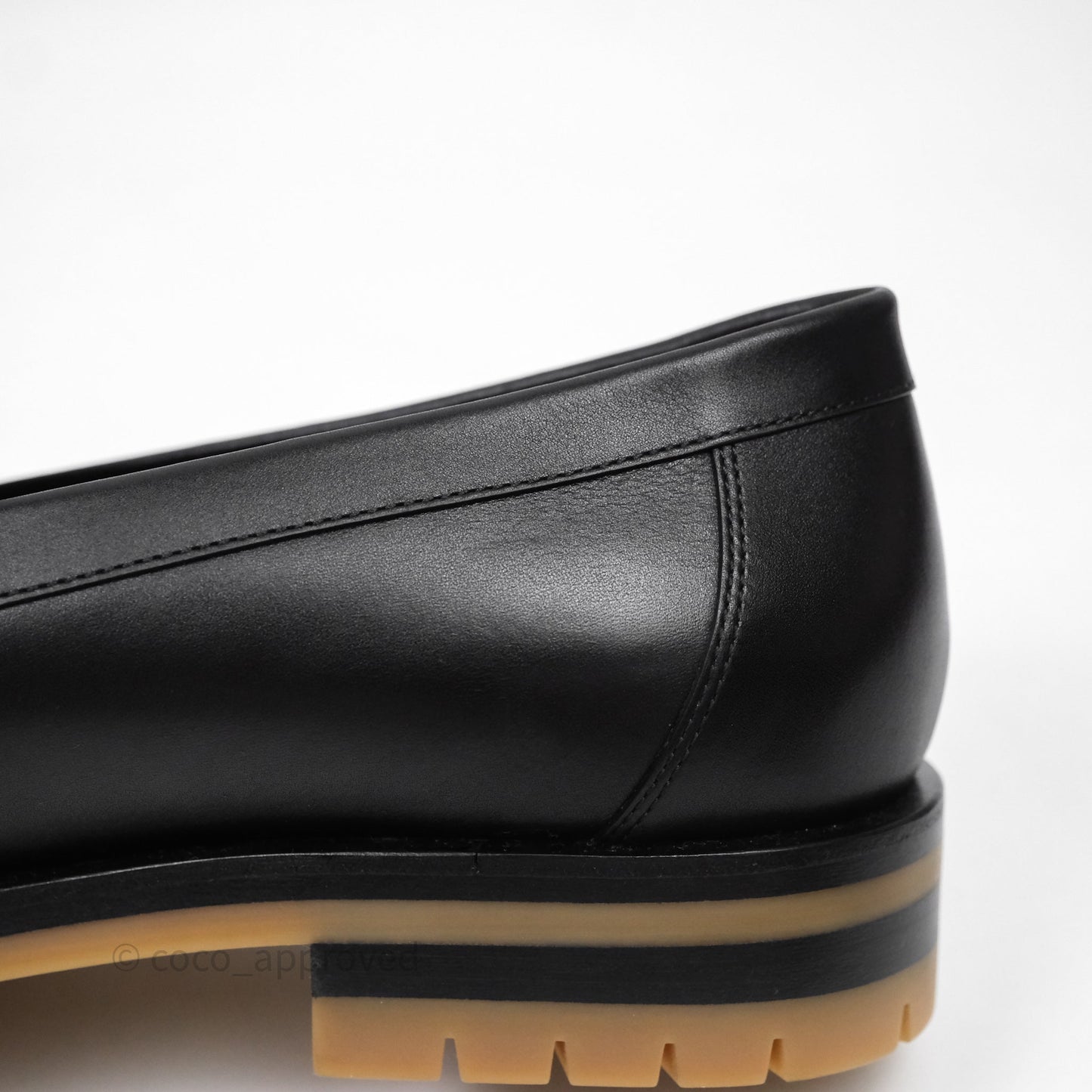 Hermès Faubourg Loafer Palladium H Buckle Size 40