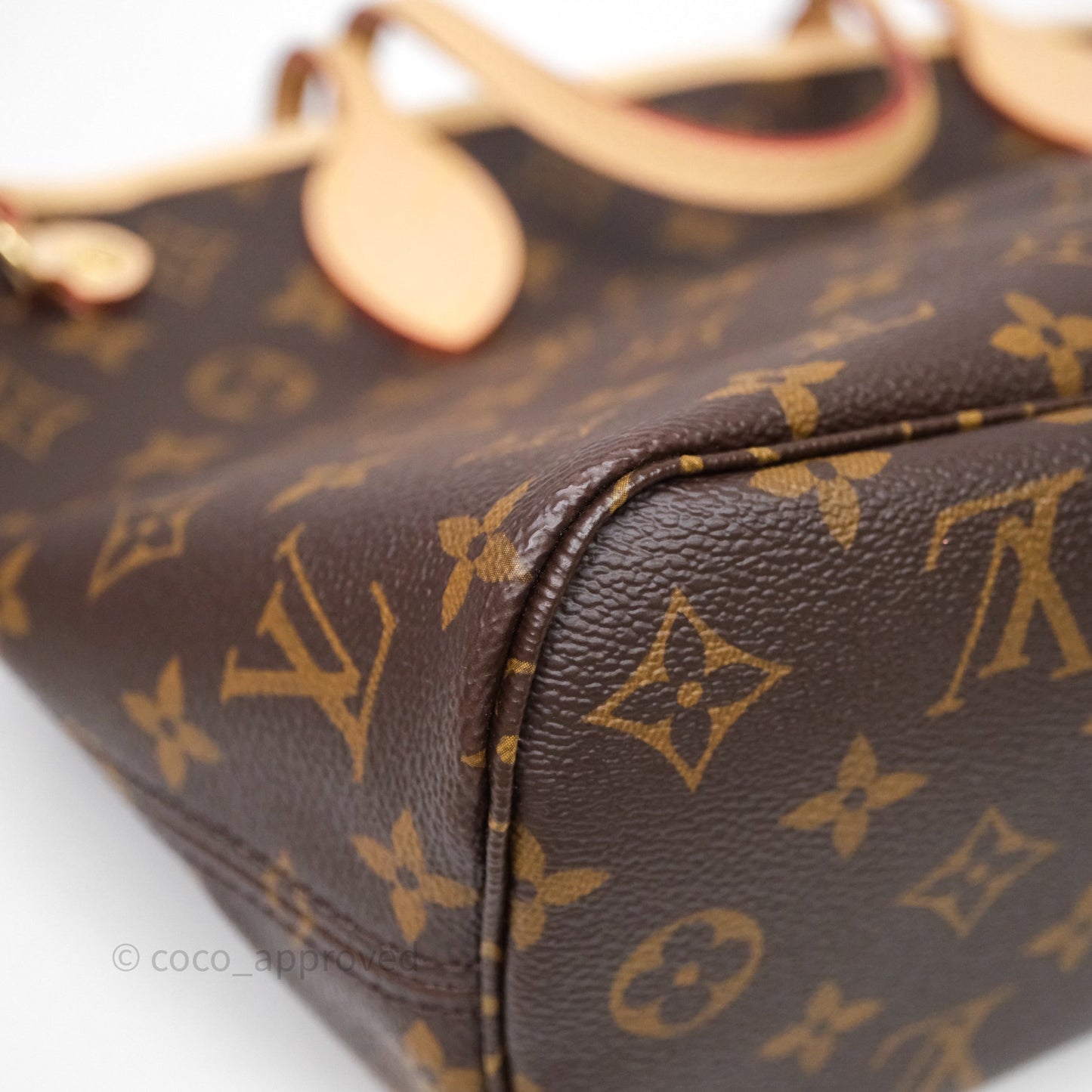Louis Vuitton Neverfull PM Tote Bag Monogram Canvas Fuchsia
