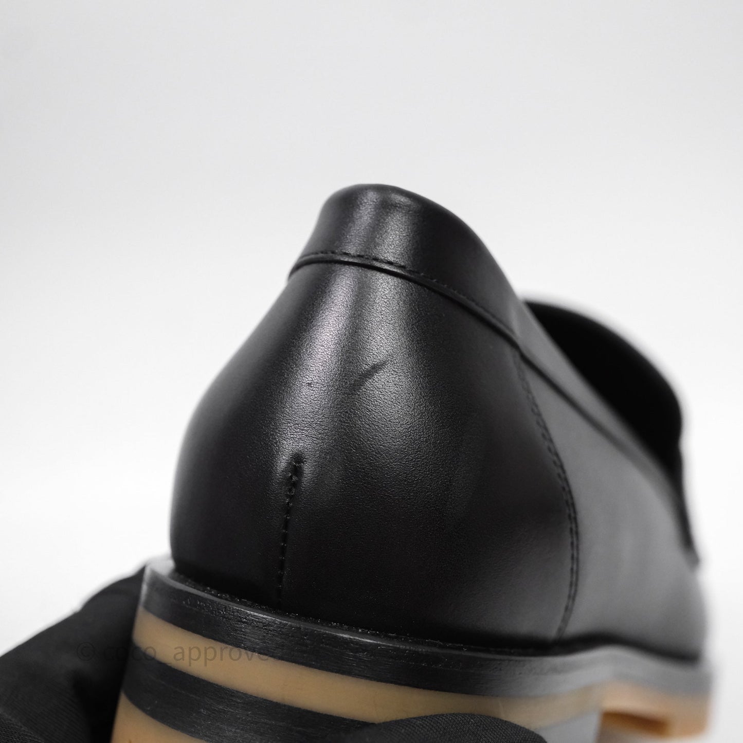Hermès Faubourg Loafer Palladium H Buckle Size 40