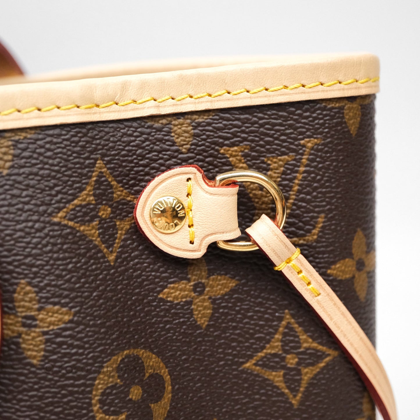 Louis Vuitton Neverfull PM Tote Bag Monogram Canvas Fuchsia