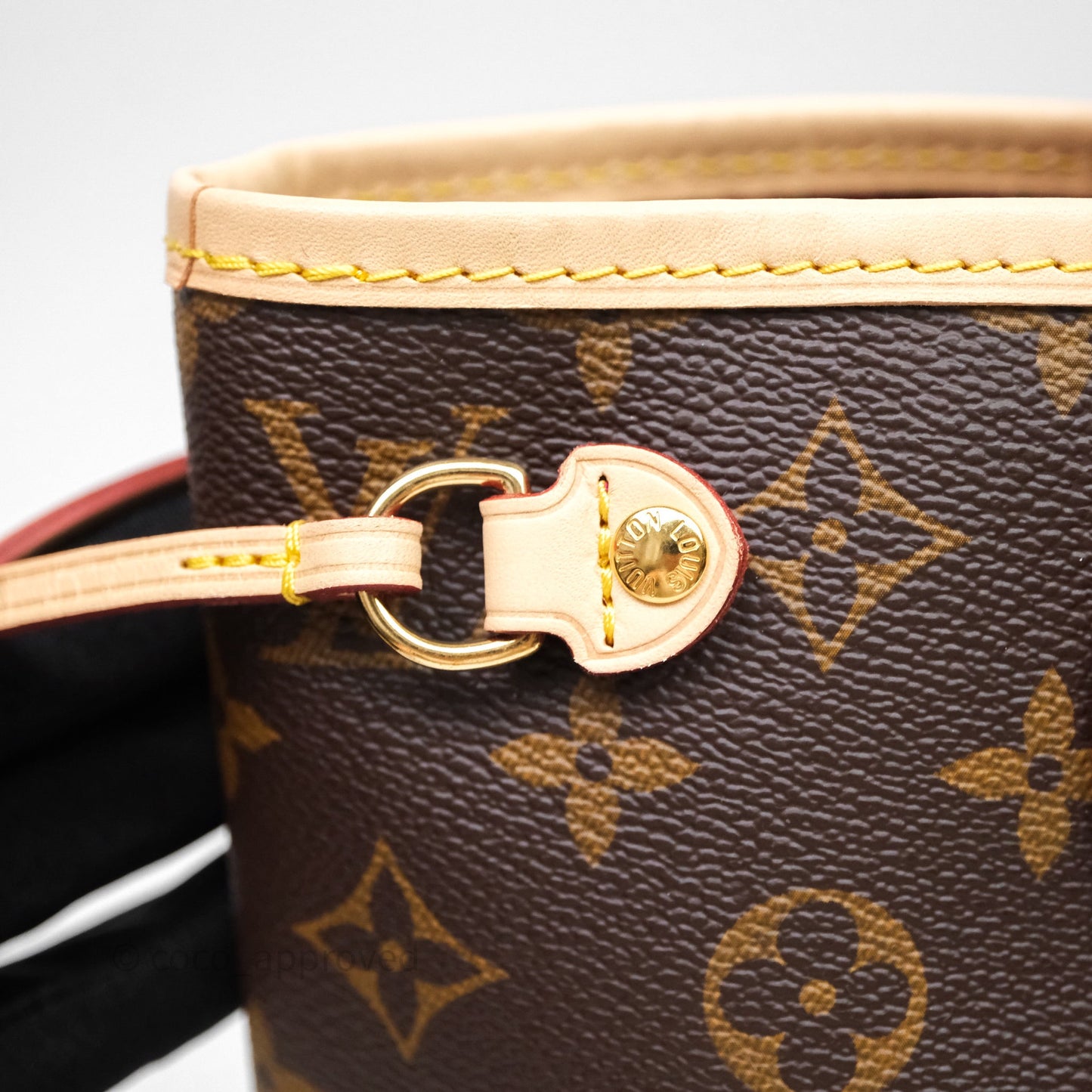 Louis Vuitton Neverfull PM Tote Bag Monogram Canvas Fuchsia