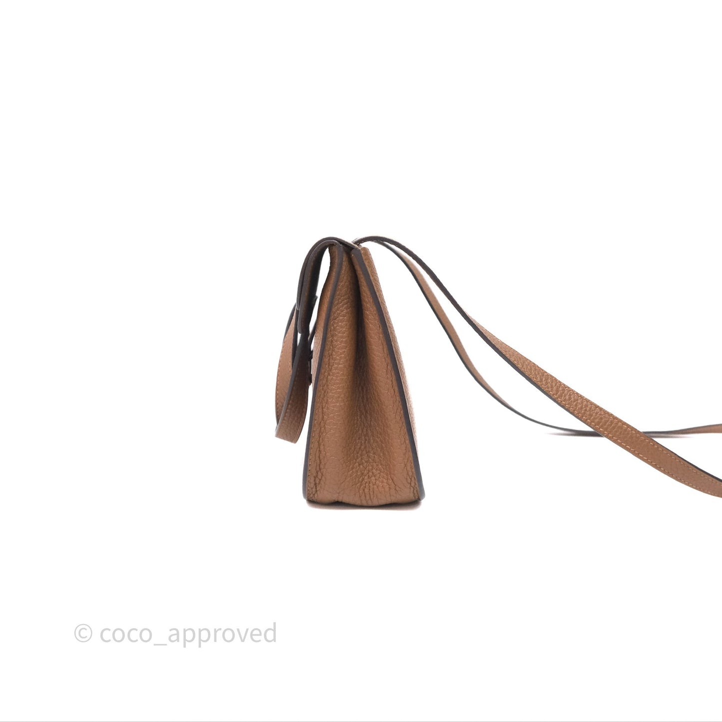 Hermès Halzan 25 Alezan 3G Clemence Gold Hardware