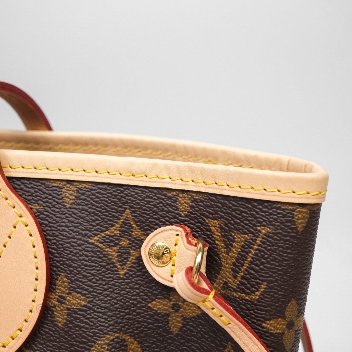 Louis Vuitton Neverfull PM Tote Bag Monogram Canvas Fuchsia