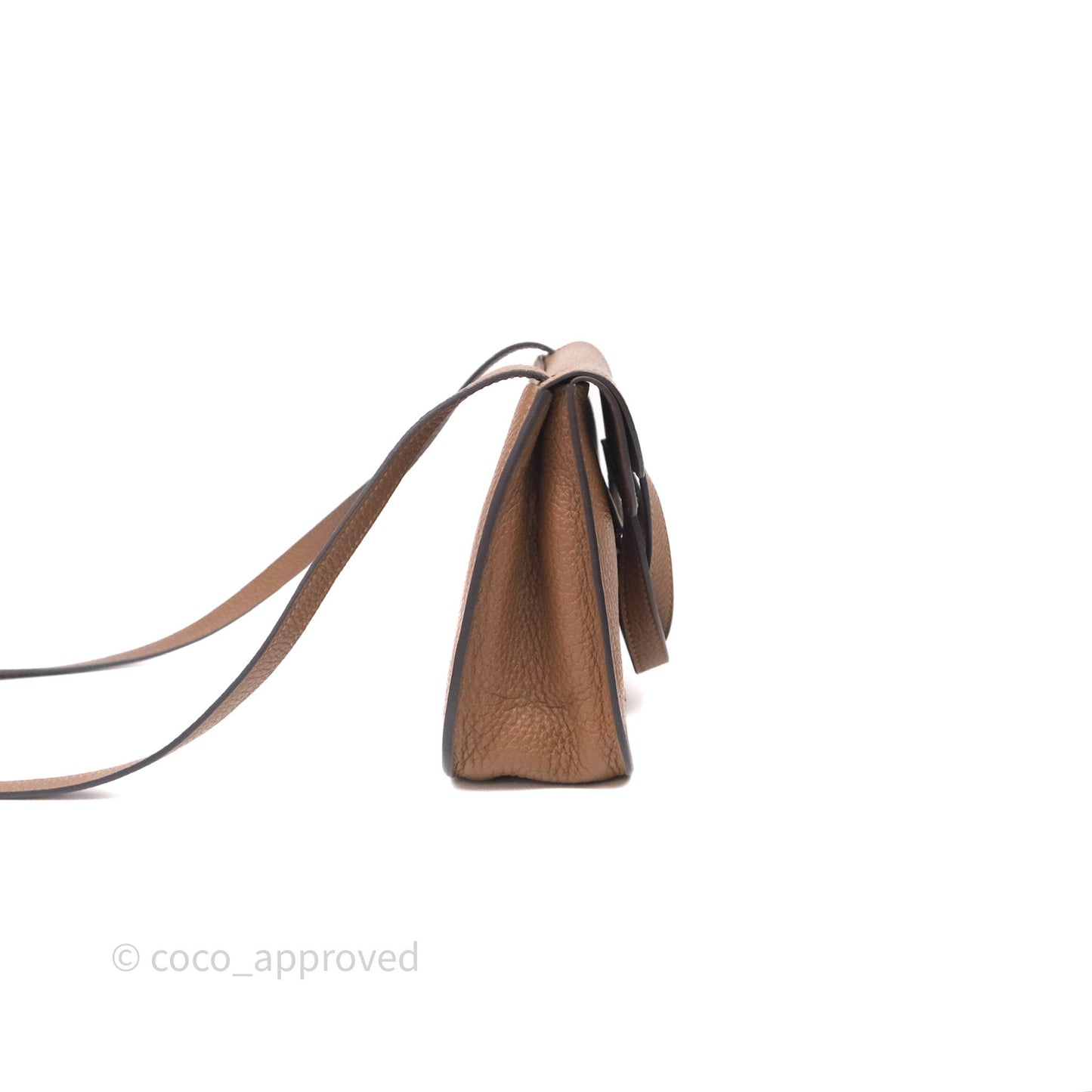 Hermès Halzan 25 Alezan 3G Clemence Gold Hardware
