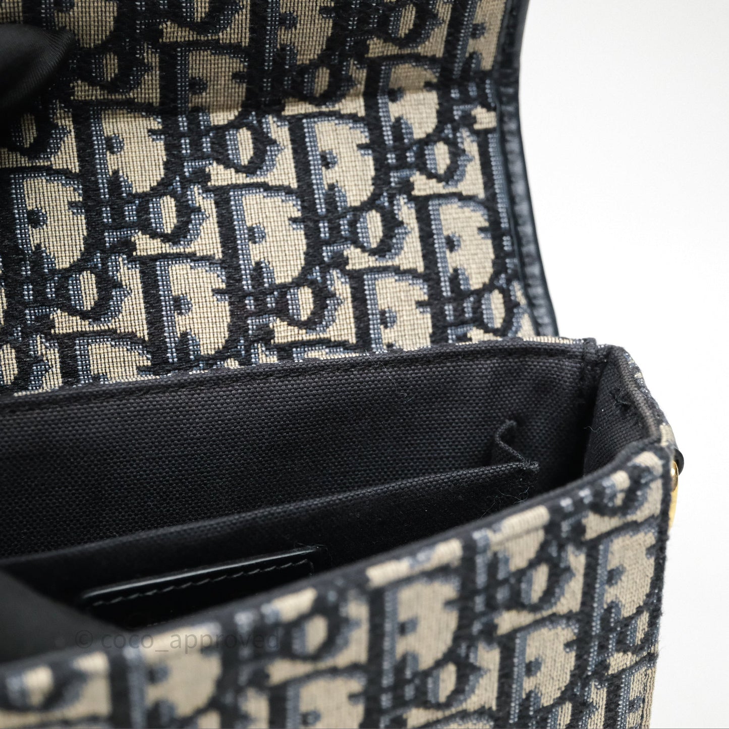 Christian Dior 30 Montaigne Oblique Jacquard Box Bag