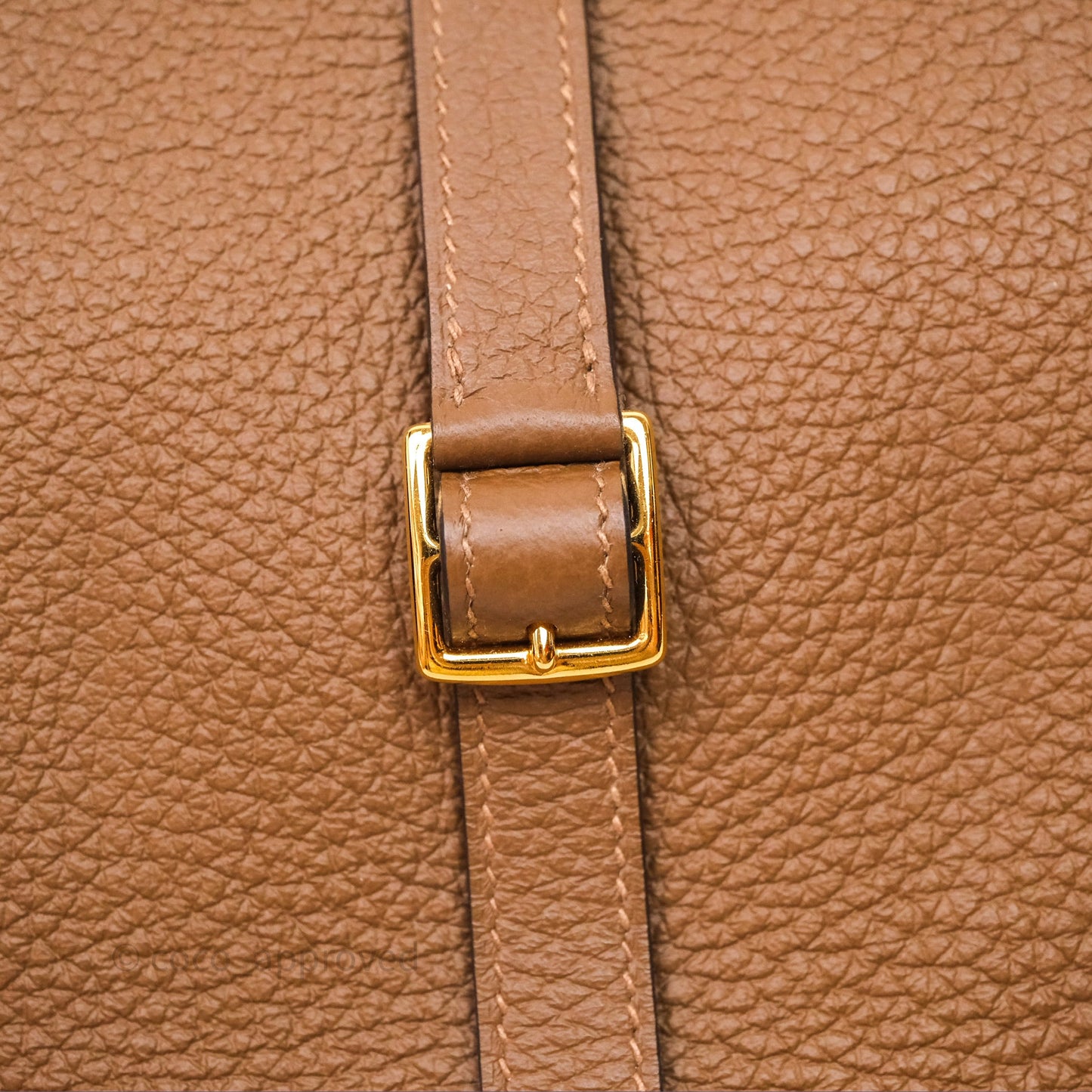 Hermès Halzan 25 Alezan 3G Clemence Gold Hardware